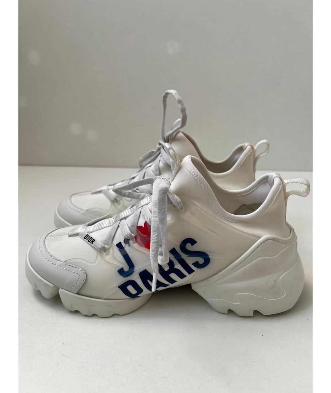 CHRISTIAN DIOR Белые кроссовки, фото 3