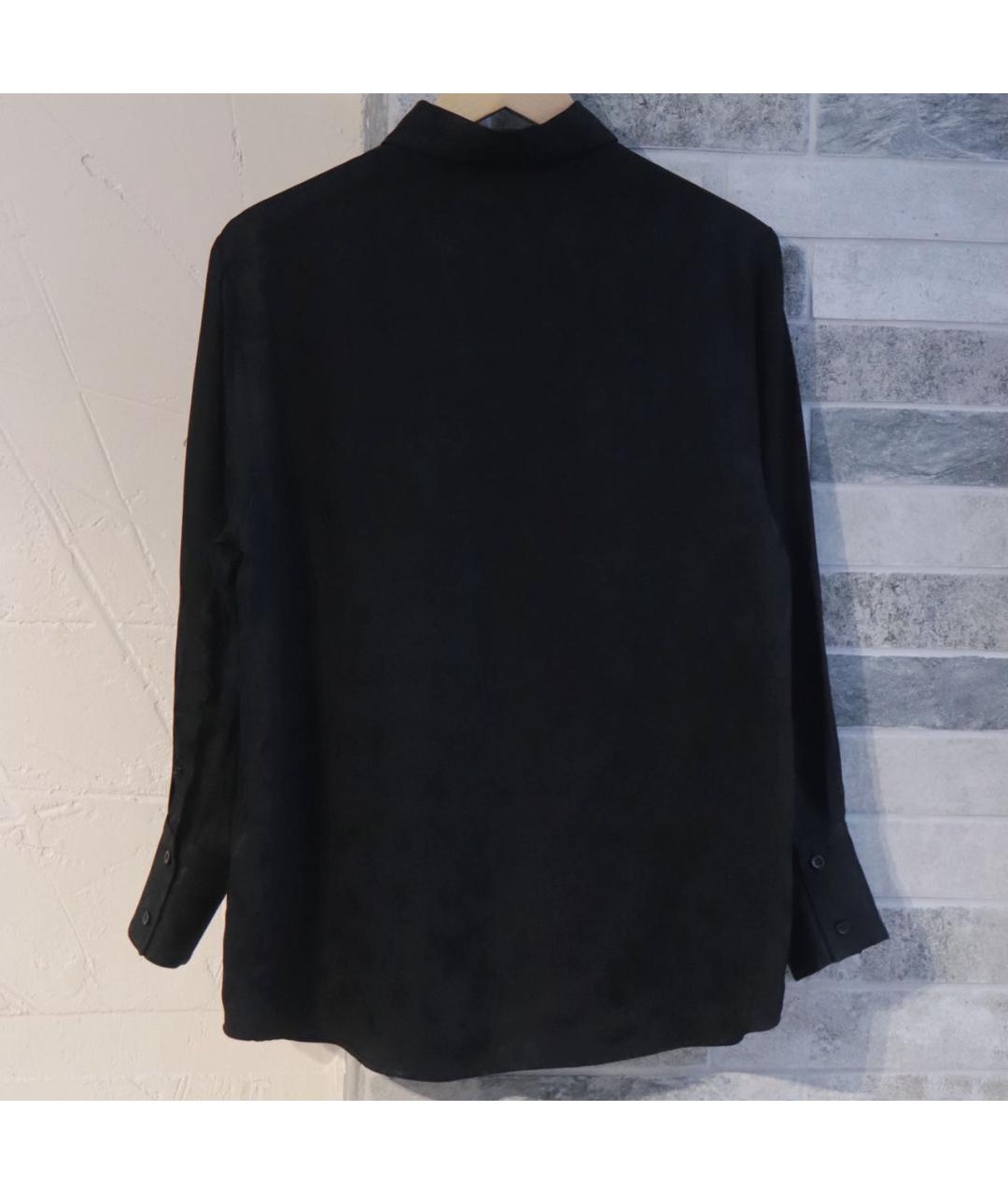 MSGM Черная ацетатная рубашка, фото 3