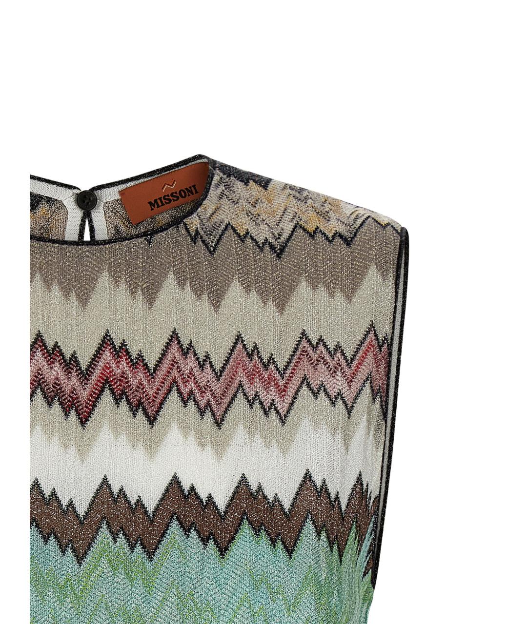 MISSONI Мульти вискозная майка, фото 3