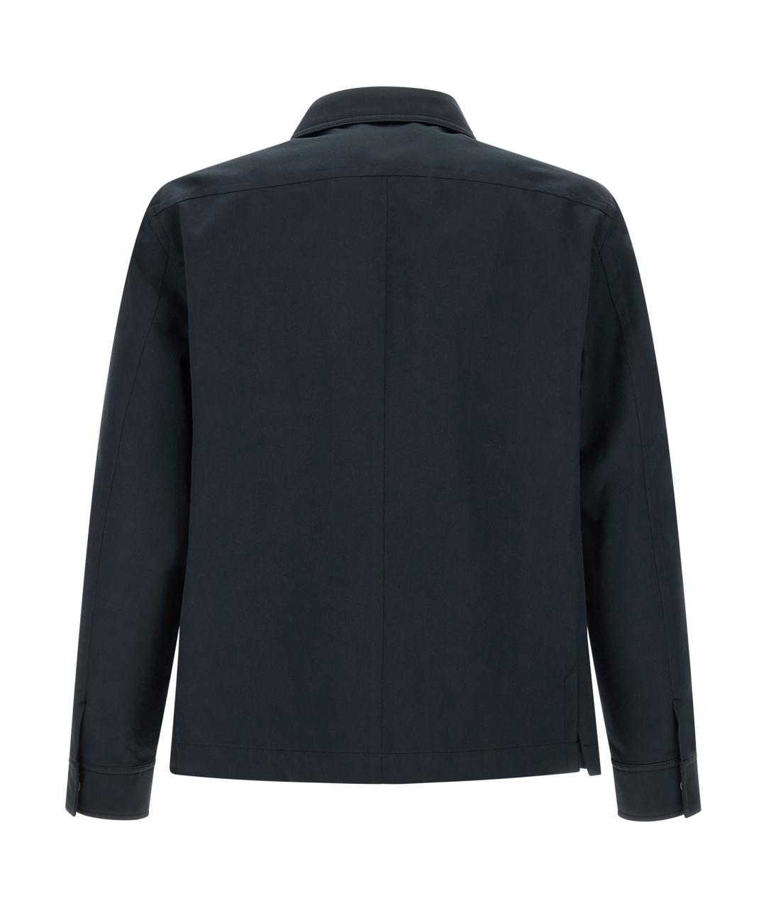 TOM FORD Синяя хлопковая кэжуал рубашка, фото 2