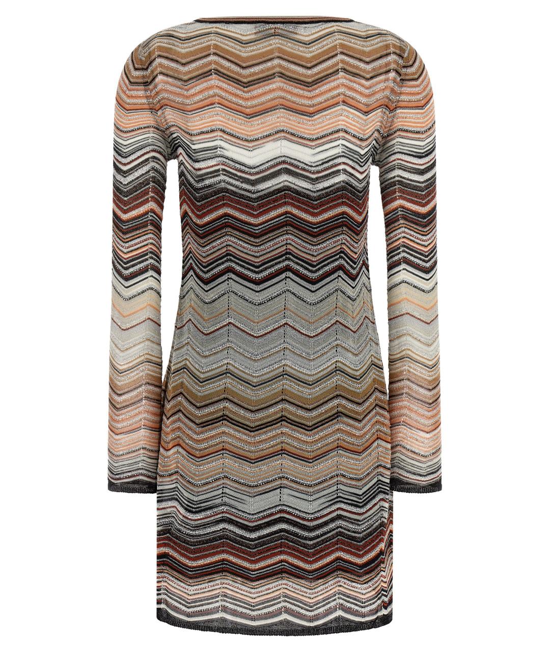 MISSONI Мульти вискозное повседневное платье, фото 2