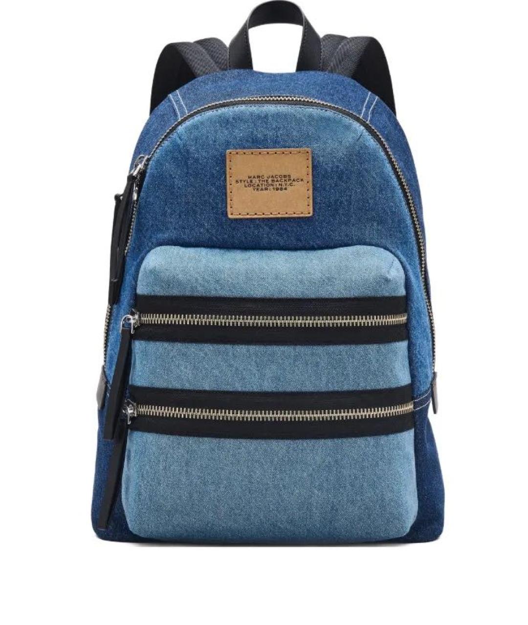 MARC JACOBS Синий деним рюкзак, фото 5