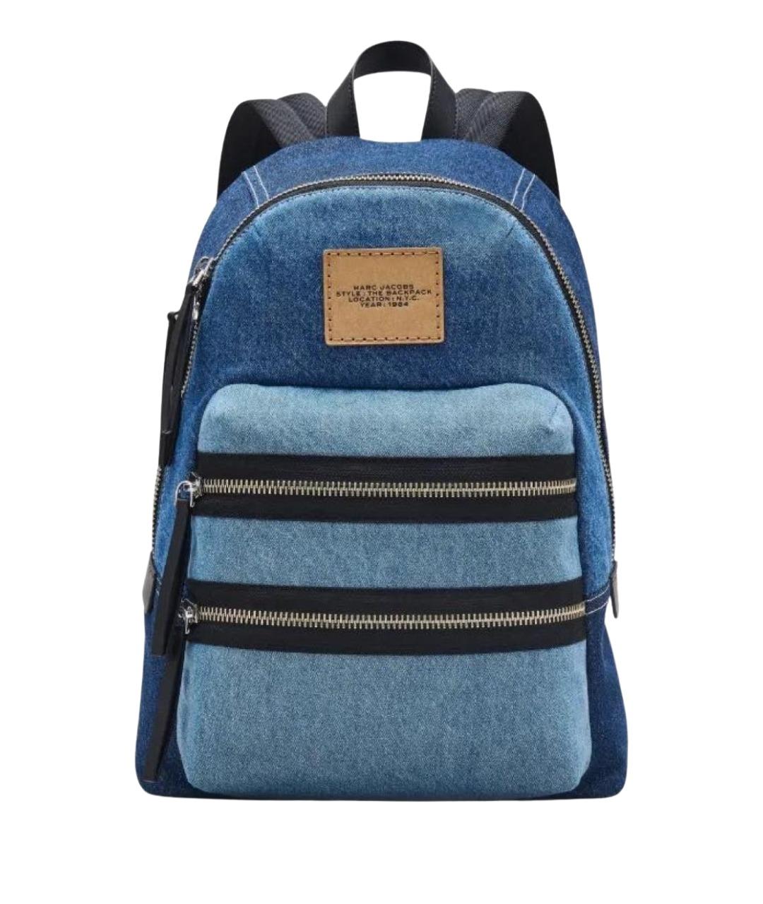 MARC JACOBS Синий деним рюкзак, фото 1