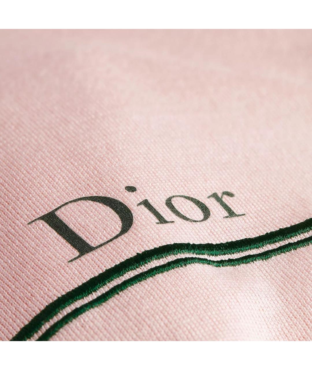 CHRISTIAN DIOR Розовый джемпер / свитер, фото 2