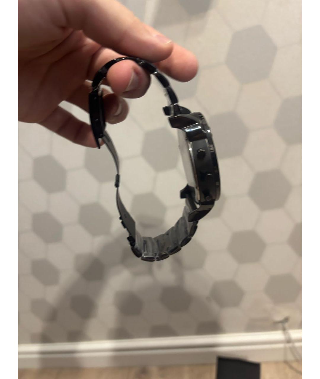 DIESEL Черные стальные часы, фото 2