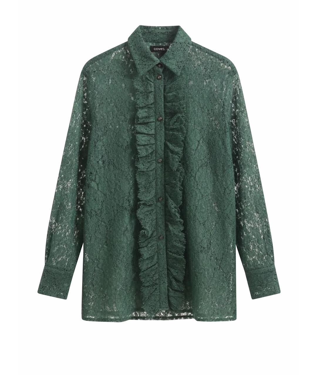 CHANEL Зеленая шерстяная блузы, фото 1