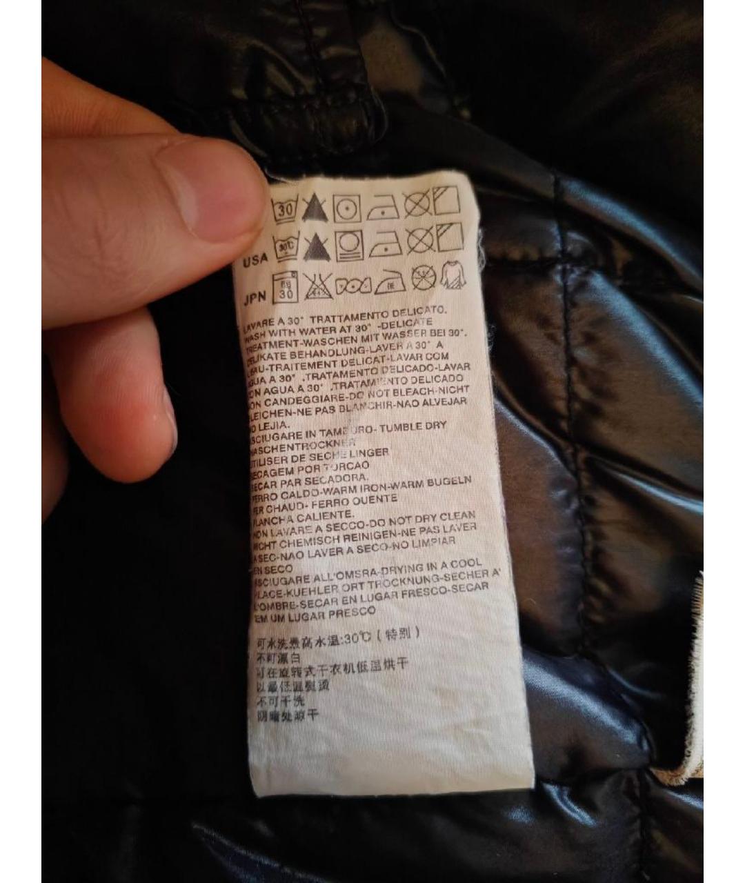 CP COMPANY Черная полиамидовая куртка, фото 6