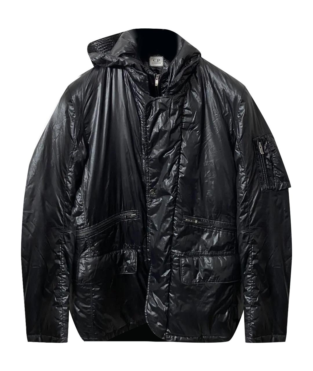 CP COMPANY Черная полиамидовая куртка, фото 1