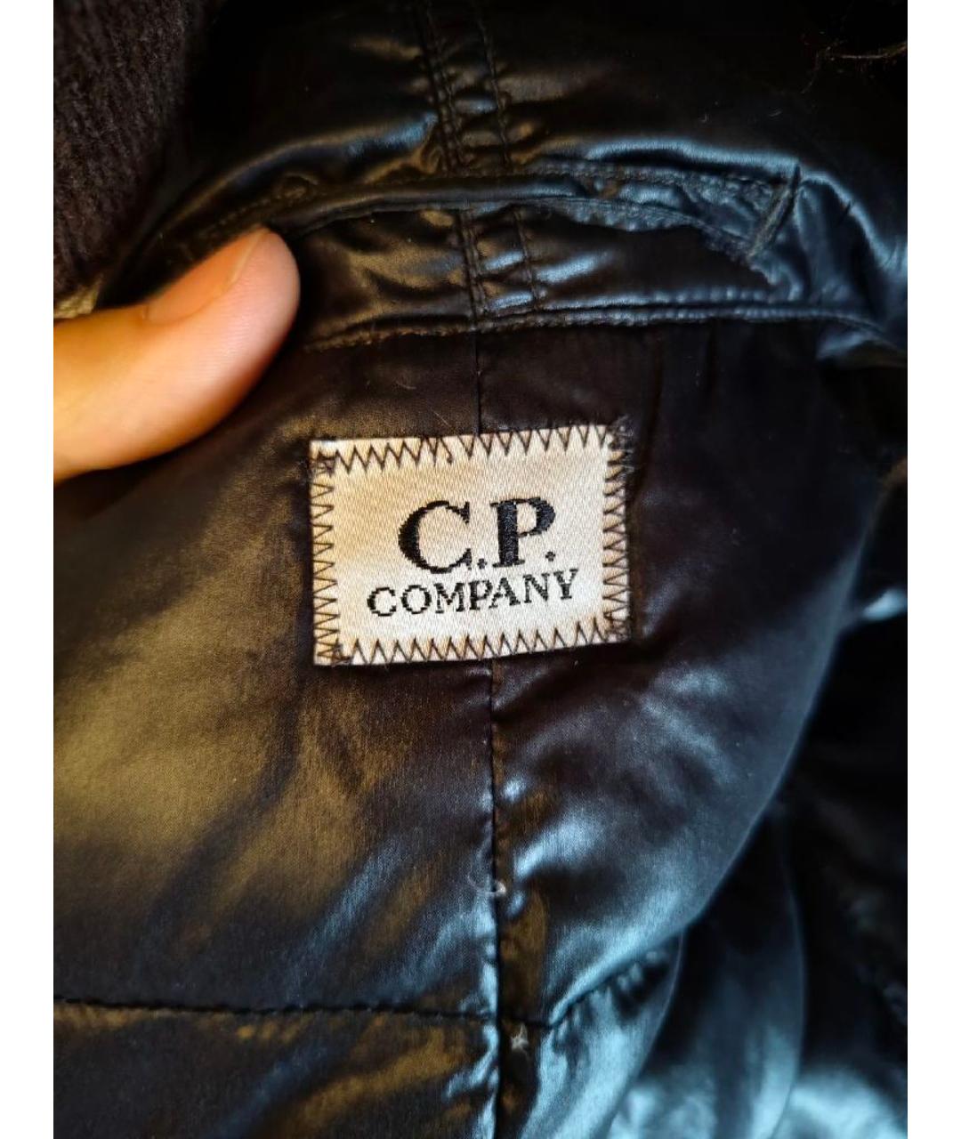 CP COMPANY Черная полиамидовая куртка, фото 3