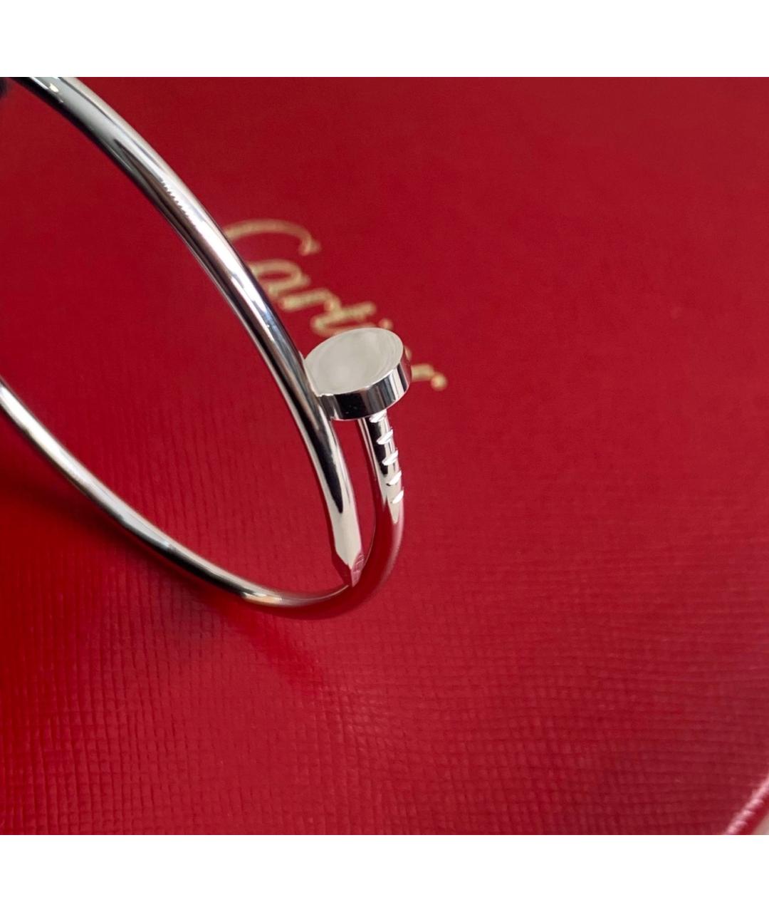 CARTIER Серебрянный браслет из белого золота, фото 5