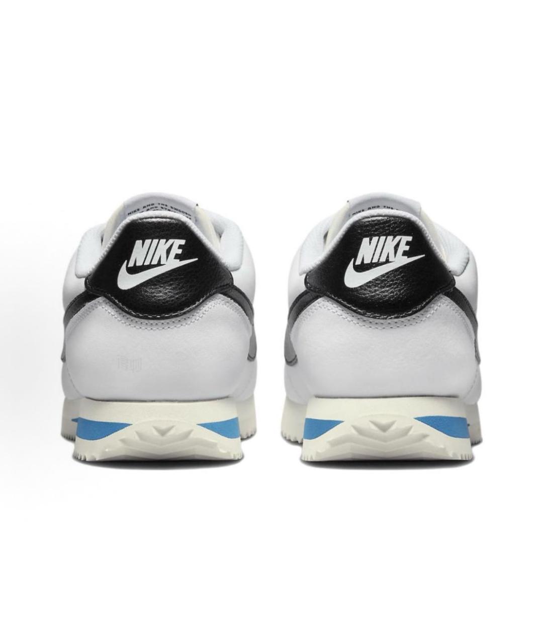 NIKE Белые кожаные низкие кроссовки / кеды, фото 4