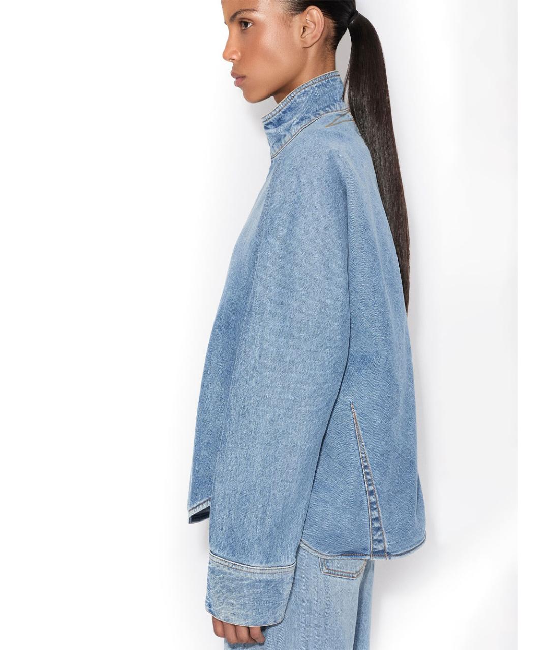 ALAIA Синяя хлопковая куртка, фото 3