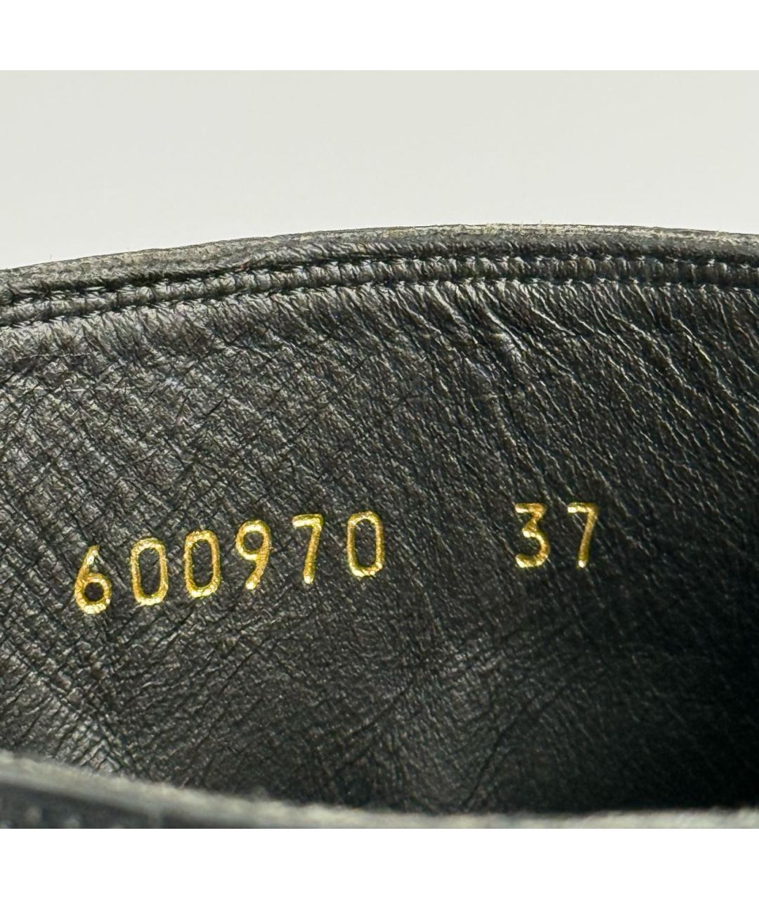 BALENCIAGA Черные кожаные ботинки, фото 7