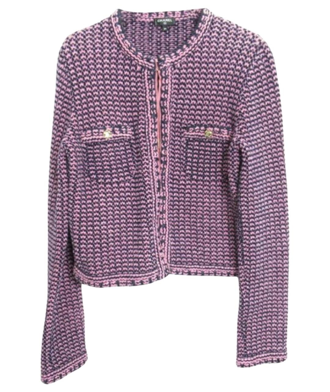 CHANEL Розовый жакет/пиджак, фото 1