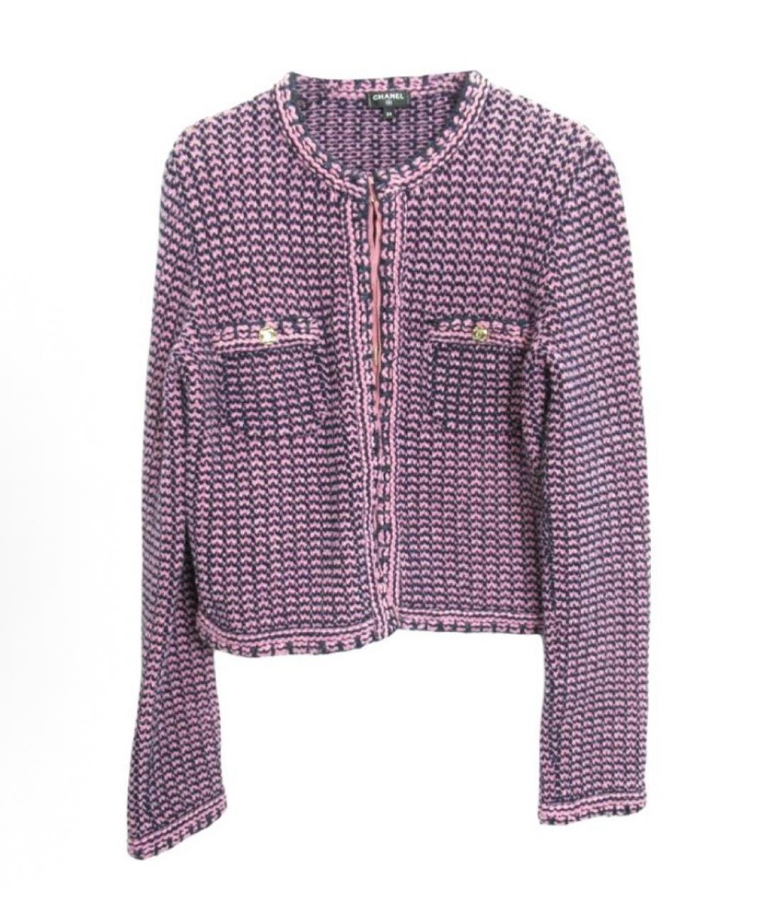 CHANEL Розовый жакет/пиджак, фото 4