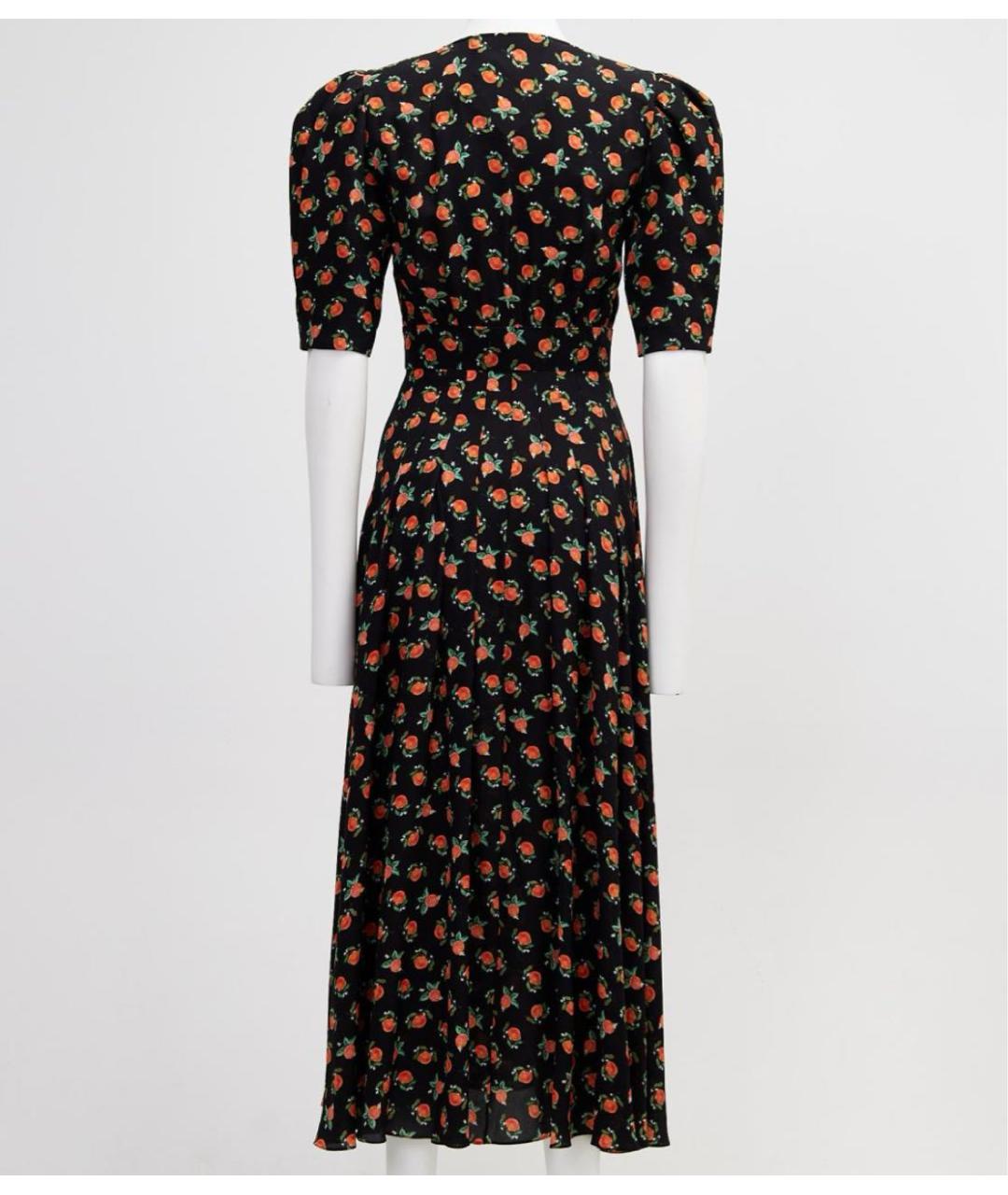 ULYANA SERGEENKO Мульти шелковое платье, фото 2