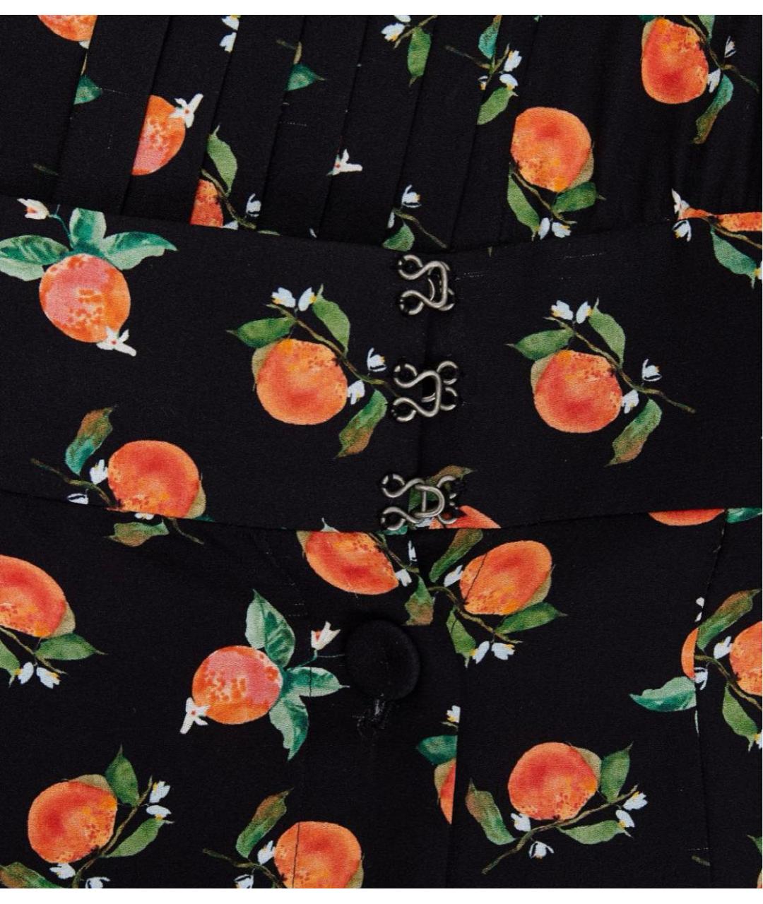 ULYANA SERGEENKO Мульти шелковое платье, фото 5