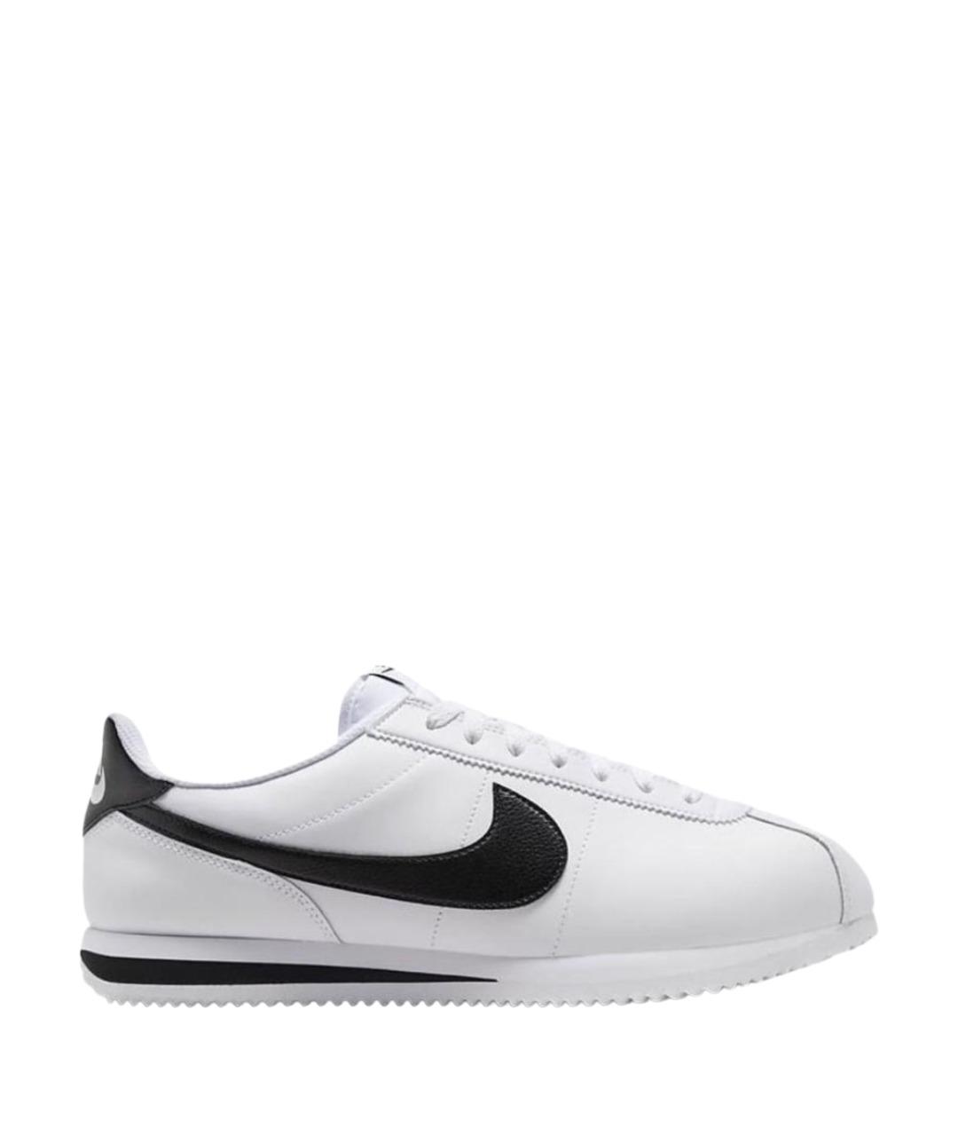 NIKE Белые кожаные низкие кроссовки / кеды, фото 1