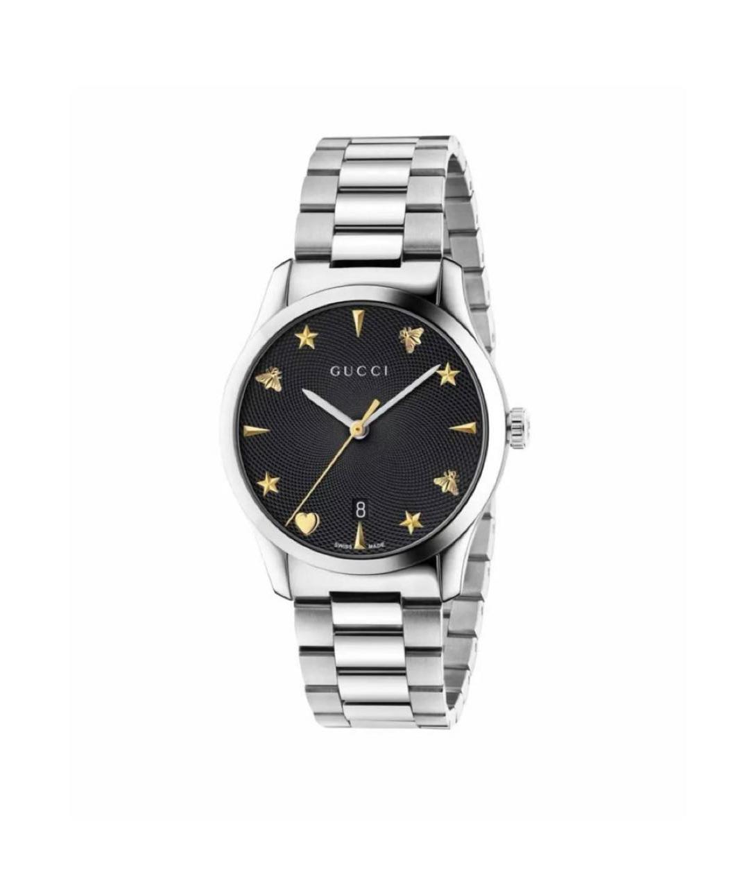 GUCCI Серебряные часы, фото 4