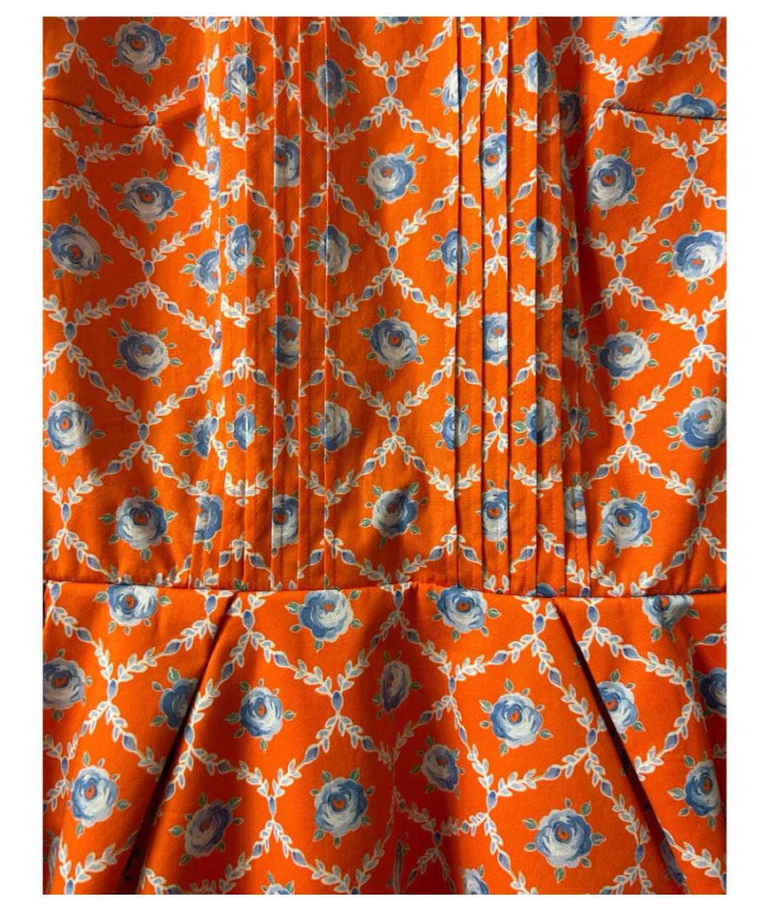 ULYANA SERGEENKO Мульти хлопковое платье, фото 4