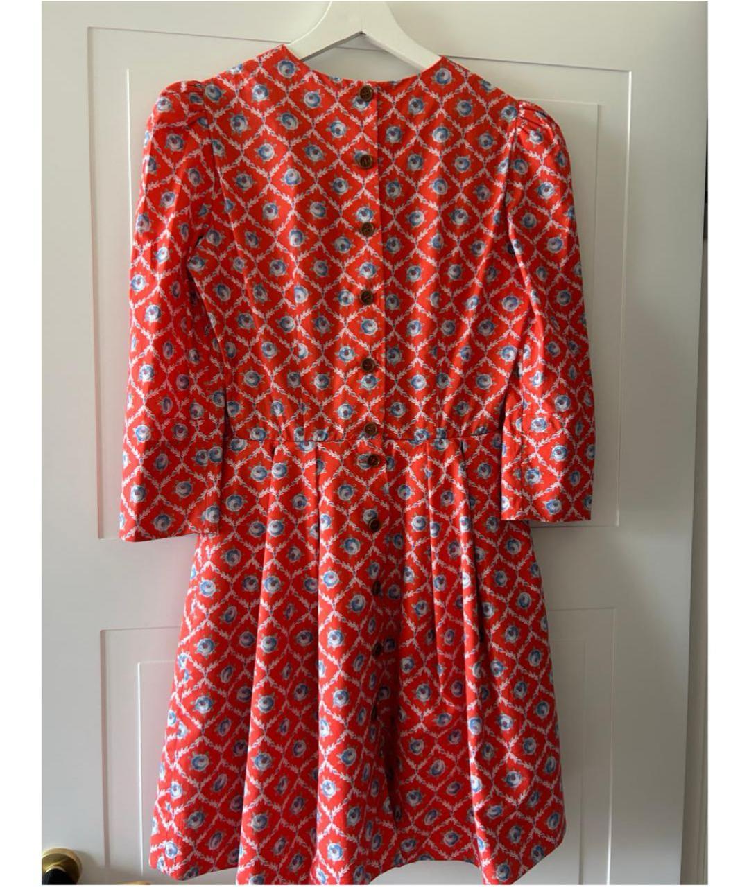 ULYANA SERGEENKO Мульти хлопковое платье, фото 2