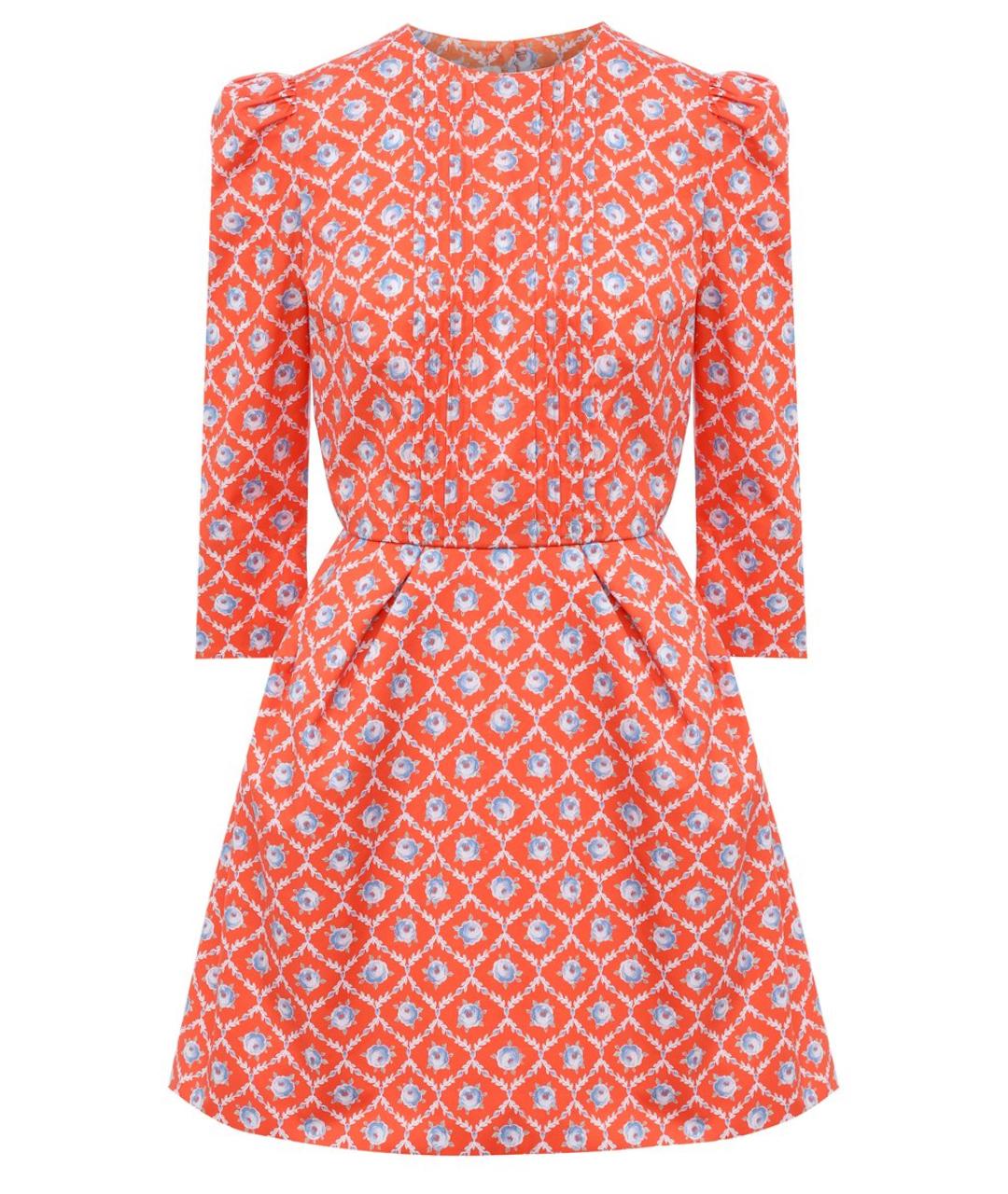 ULYANA SERGEENKO Мульти хлопковое платье, фото 1