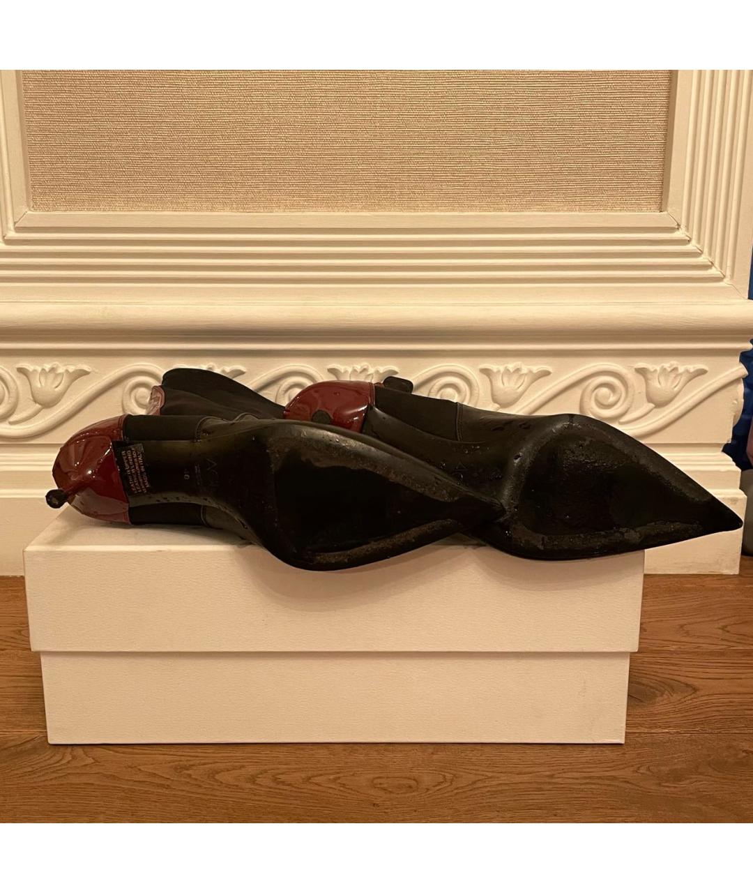 AGL Черные кожаные ботильоны, фото 5