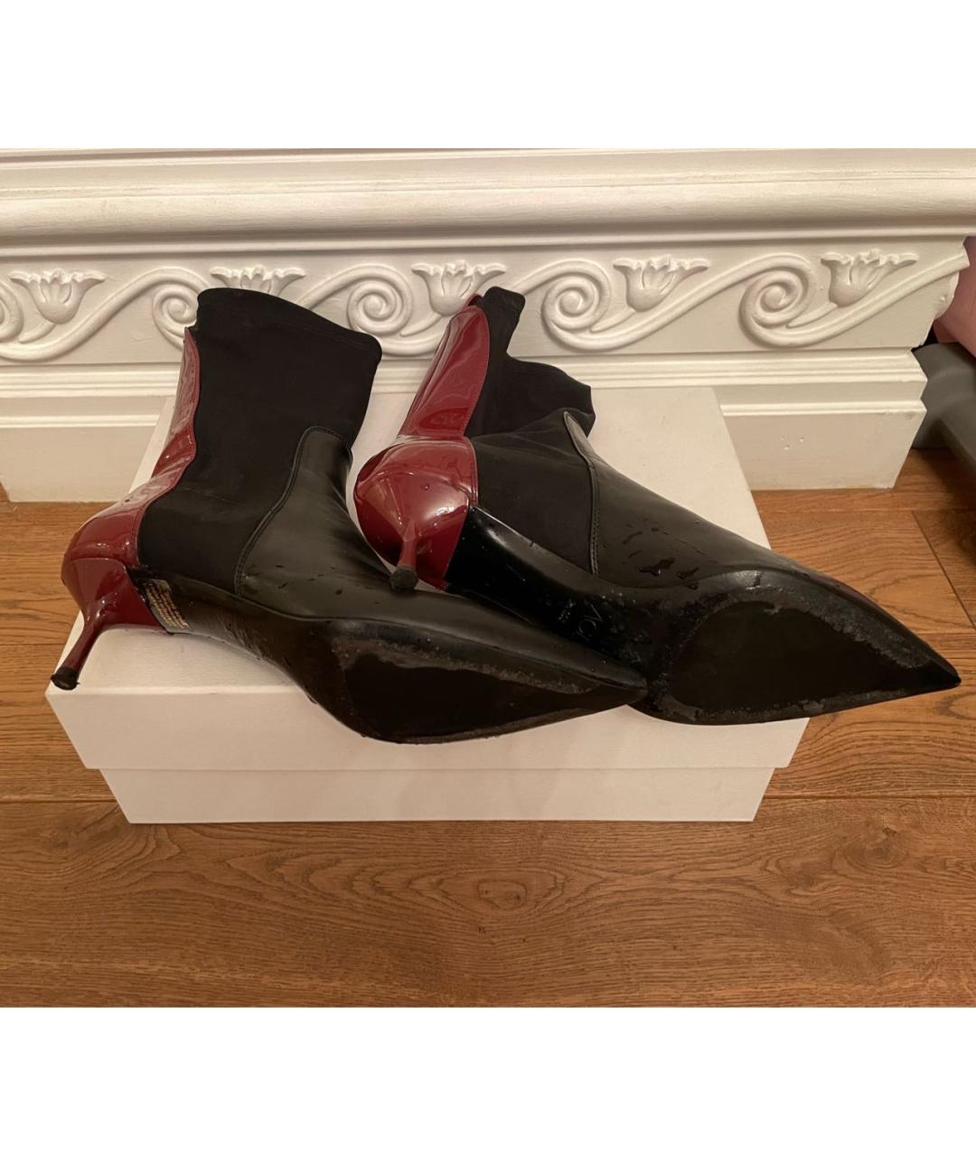 AGL Черные кожаные ботильоны, фото 6