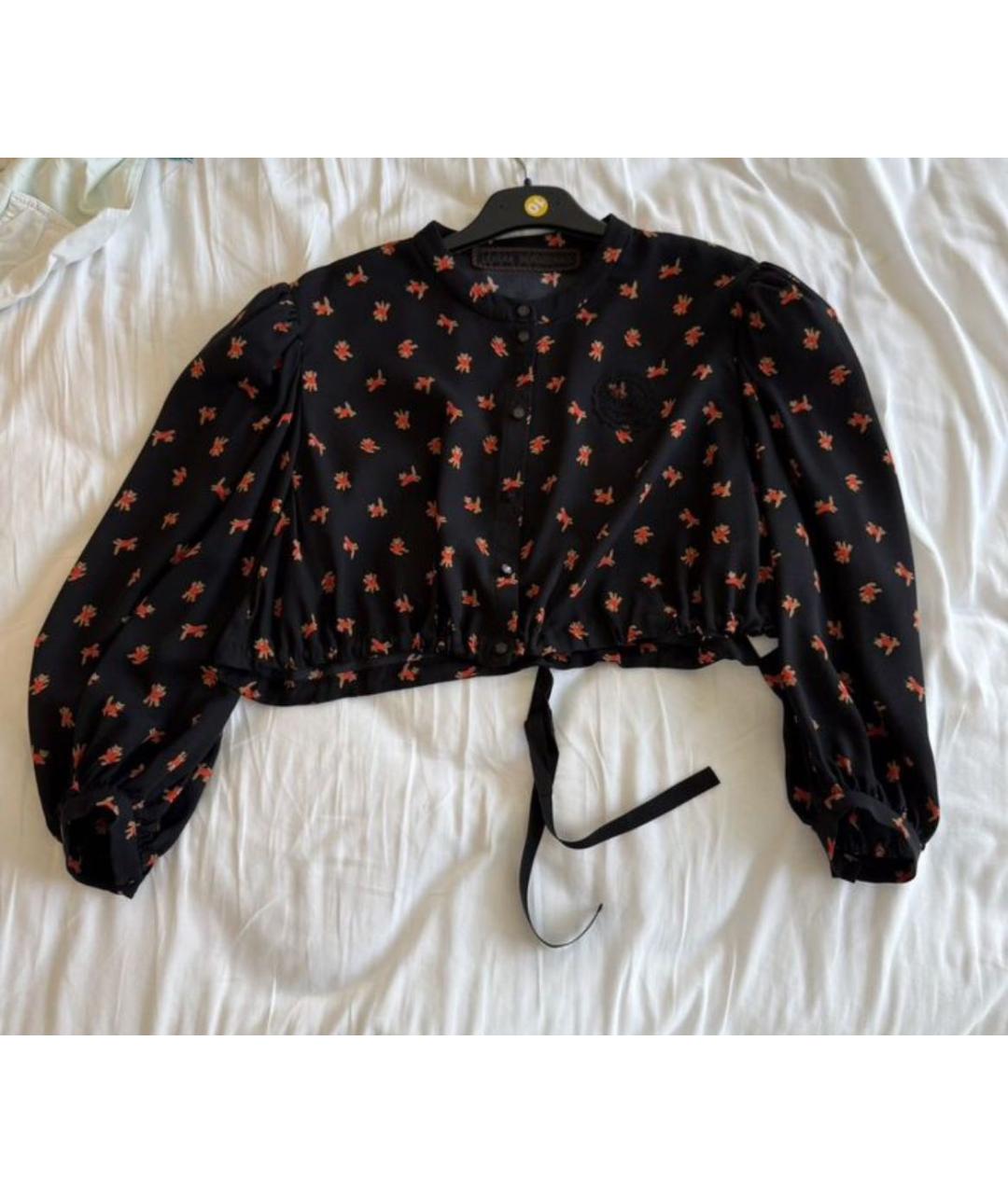 ULYANA SERGEENKO Мульти шелковая блузы, фото 4