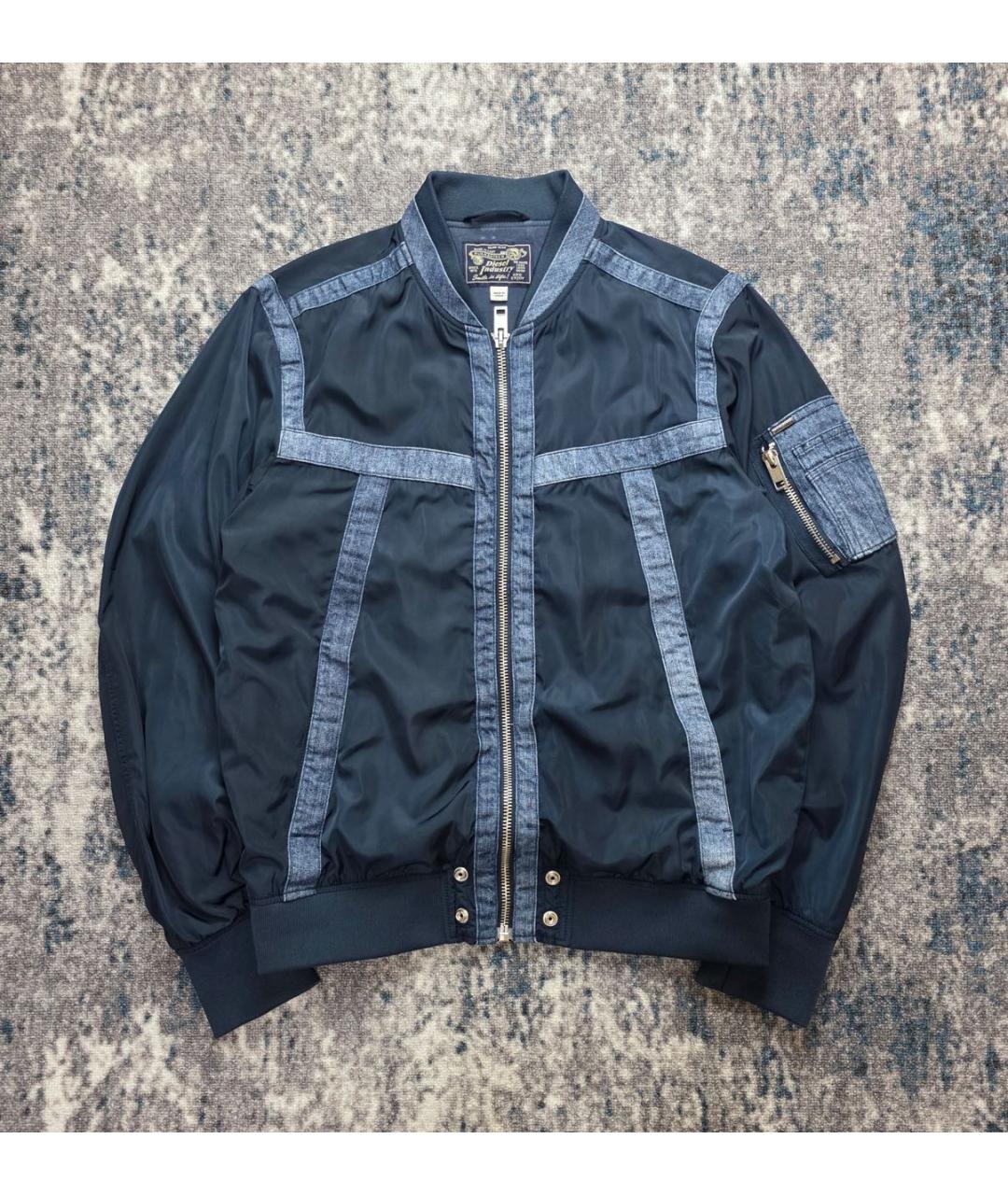 DIESEL Серая полиэстеровая куртка, фото 8