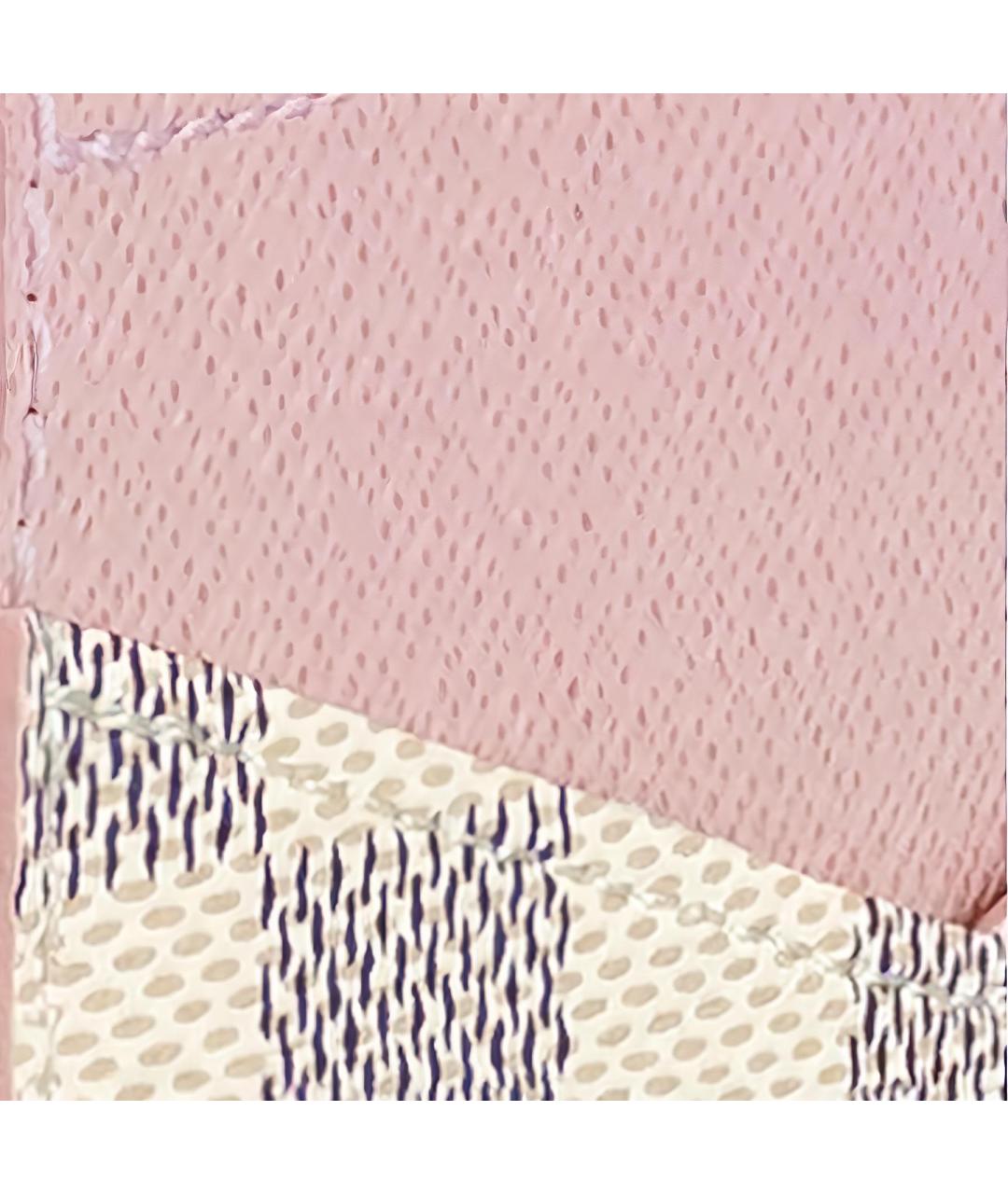 LOUIS VUITTON Розовый кожаный кардхолдер, фото 6