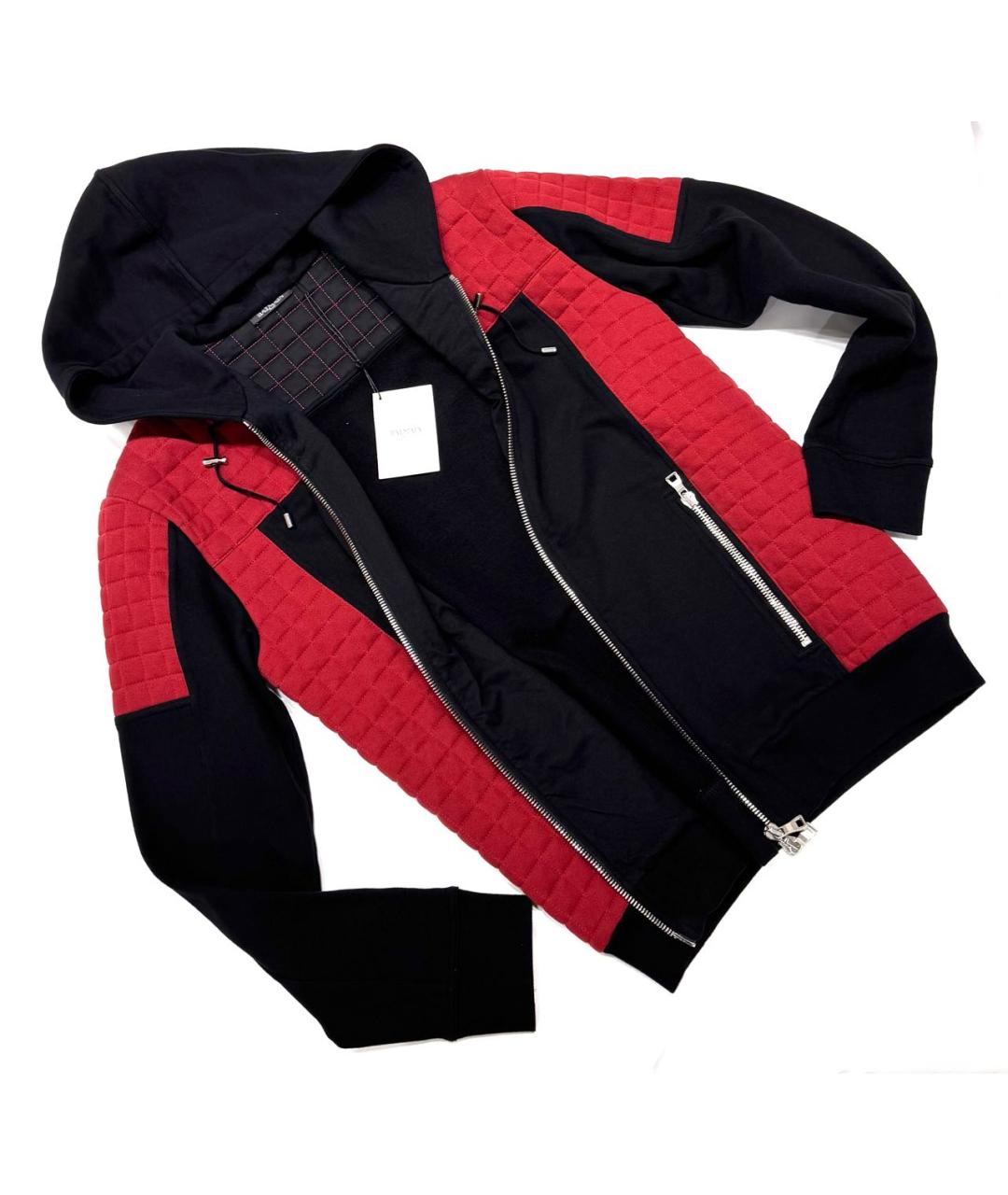 BALMAIN Черная хлопковая куртка, фото 4