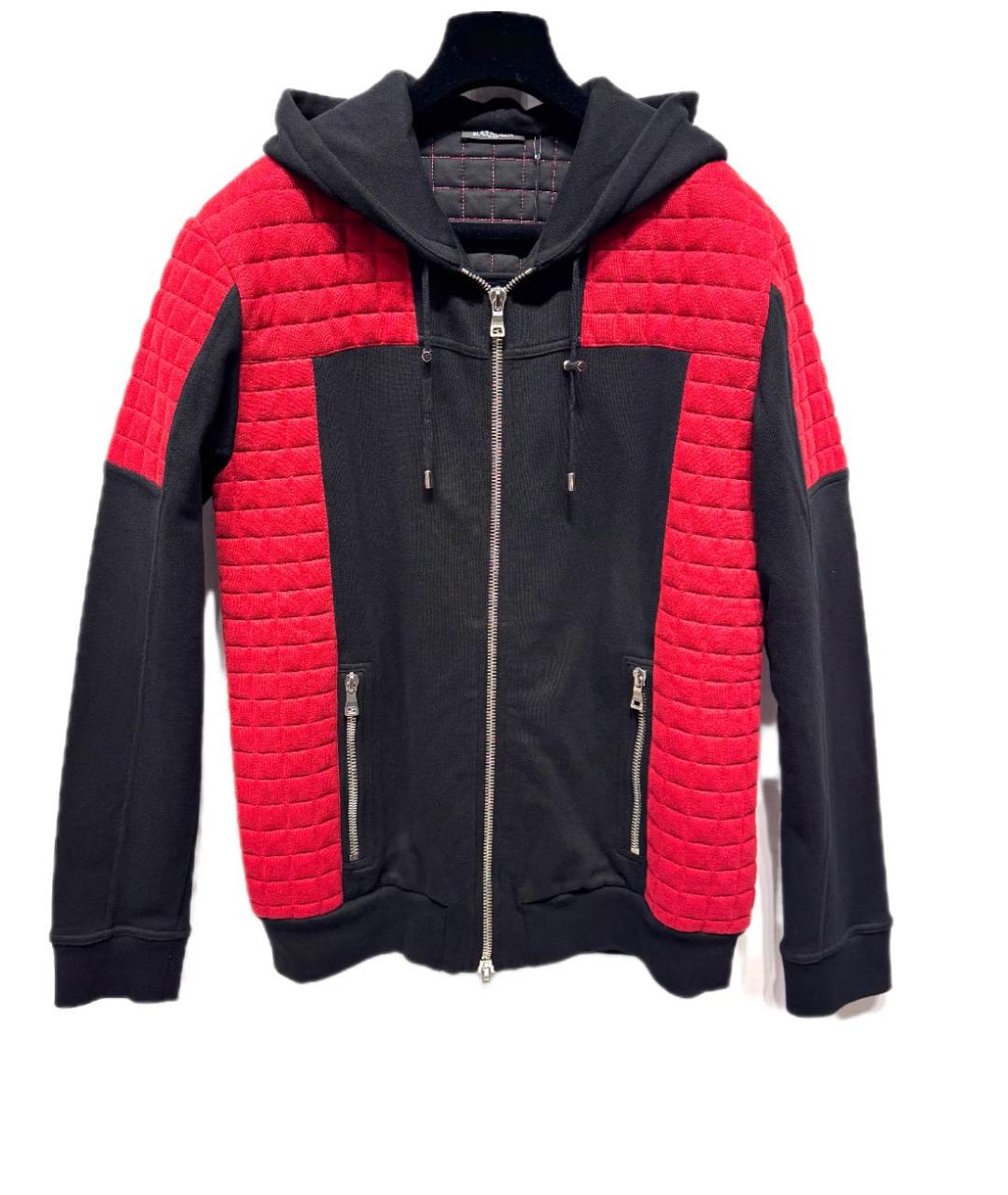 BALMAIN Черная хлопковая куртка, фото 9