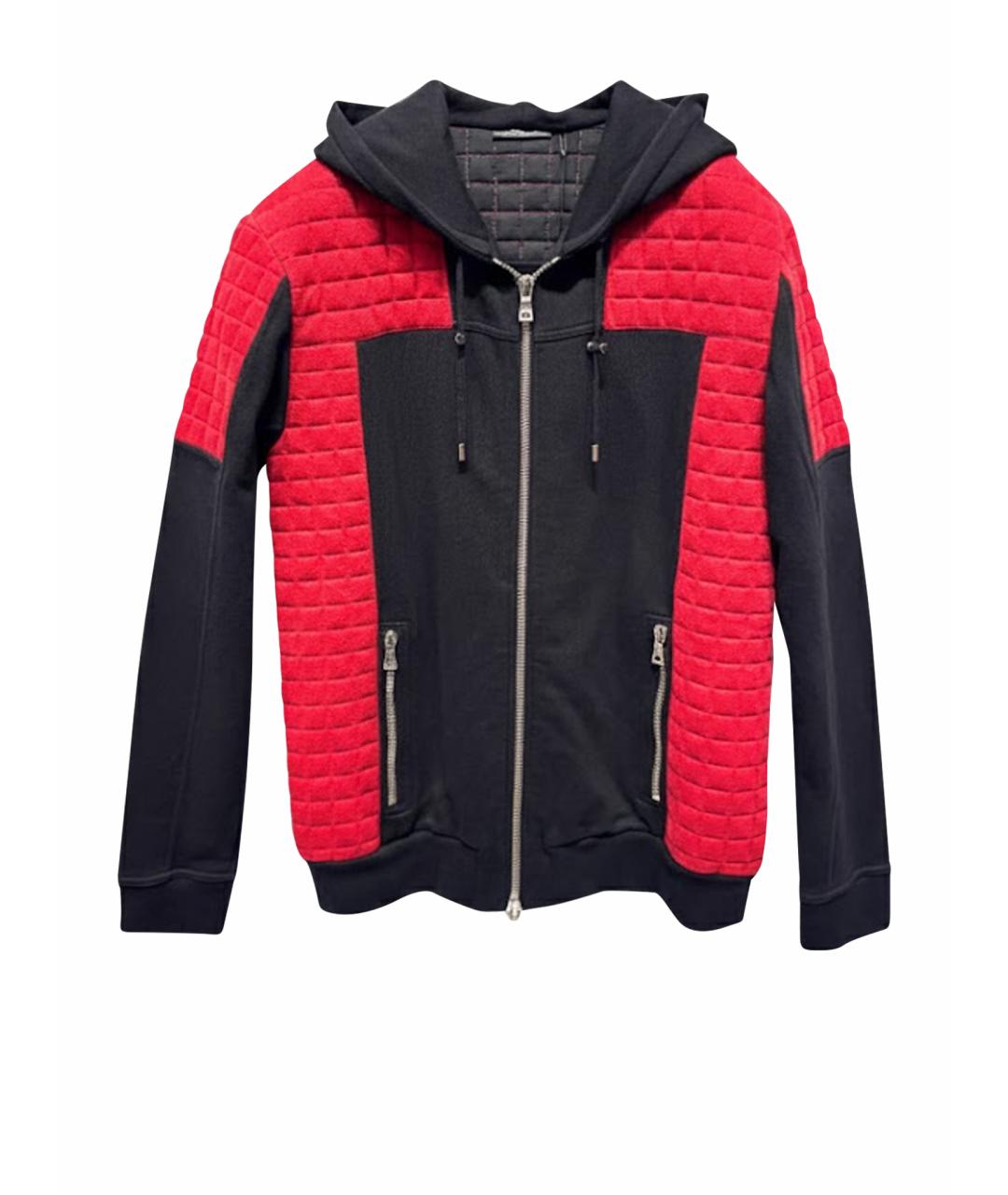 BALMAIN Черная хлопковая куртка, фото 1