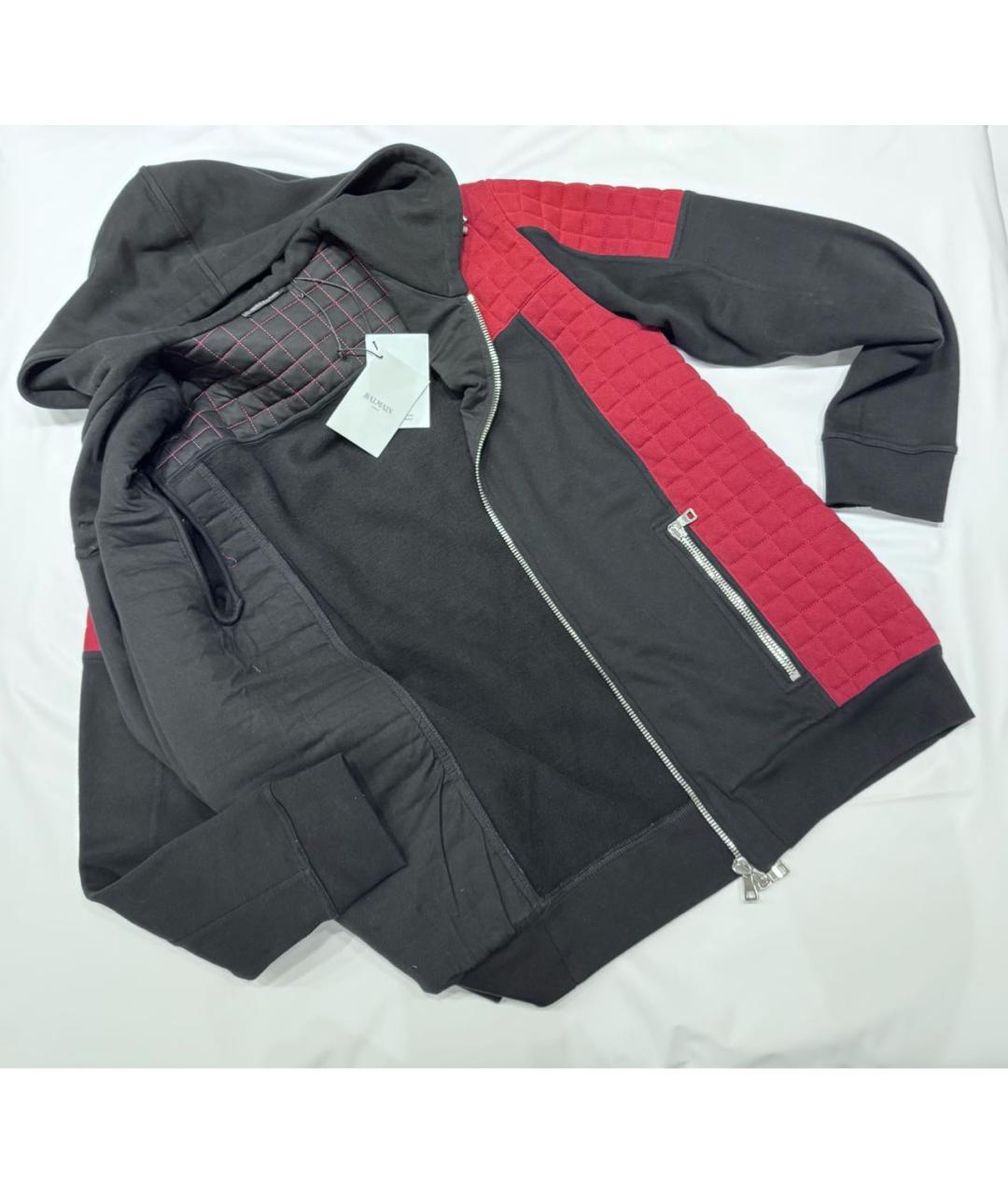 BALMAIN Черная хлопковая куртка, фото 5