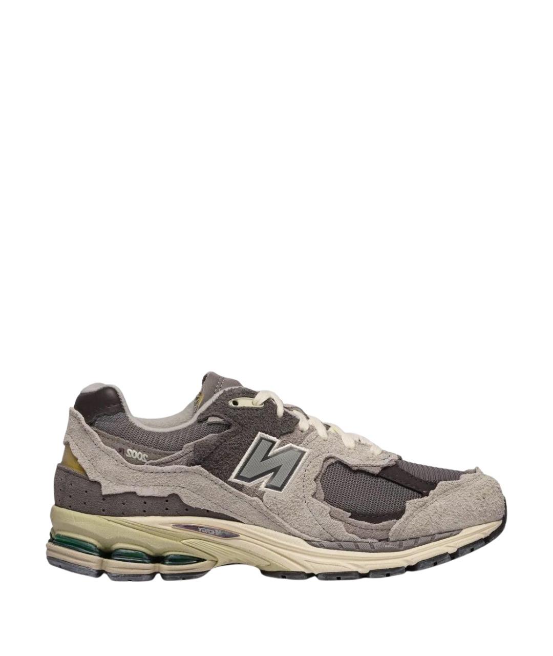 NEW BALANCE Серые замшевые низкие кроссовки / кеды, фото 1