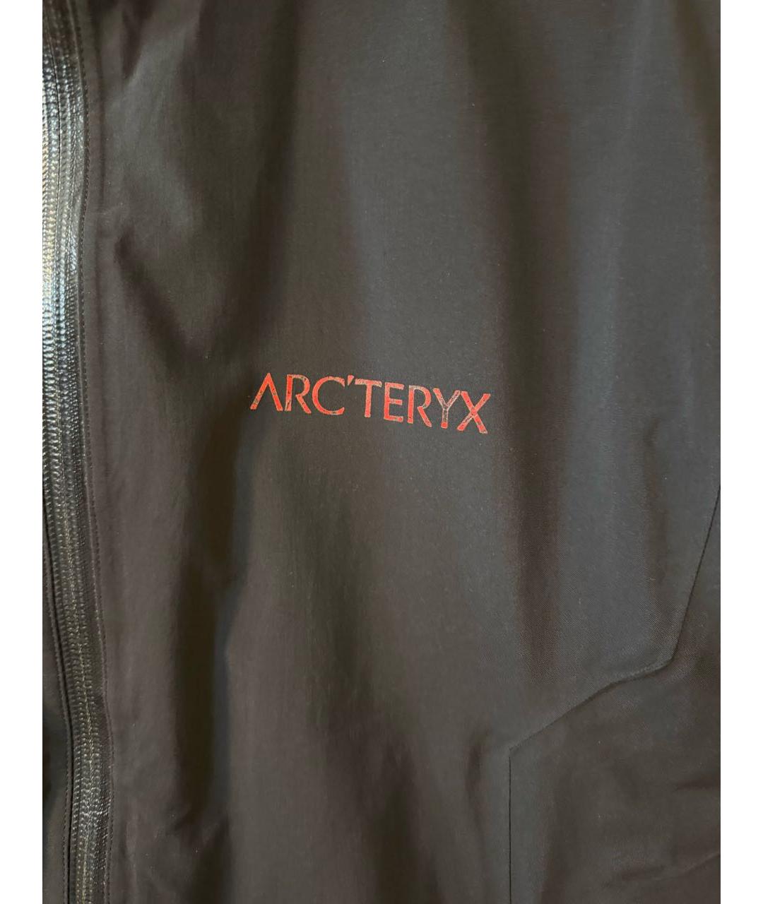 ARCTERYX Черная полиамидовая куртка, фото 2