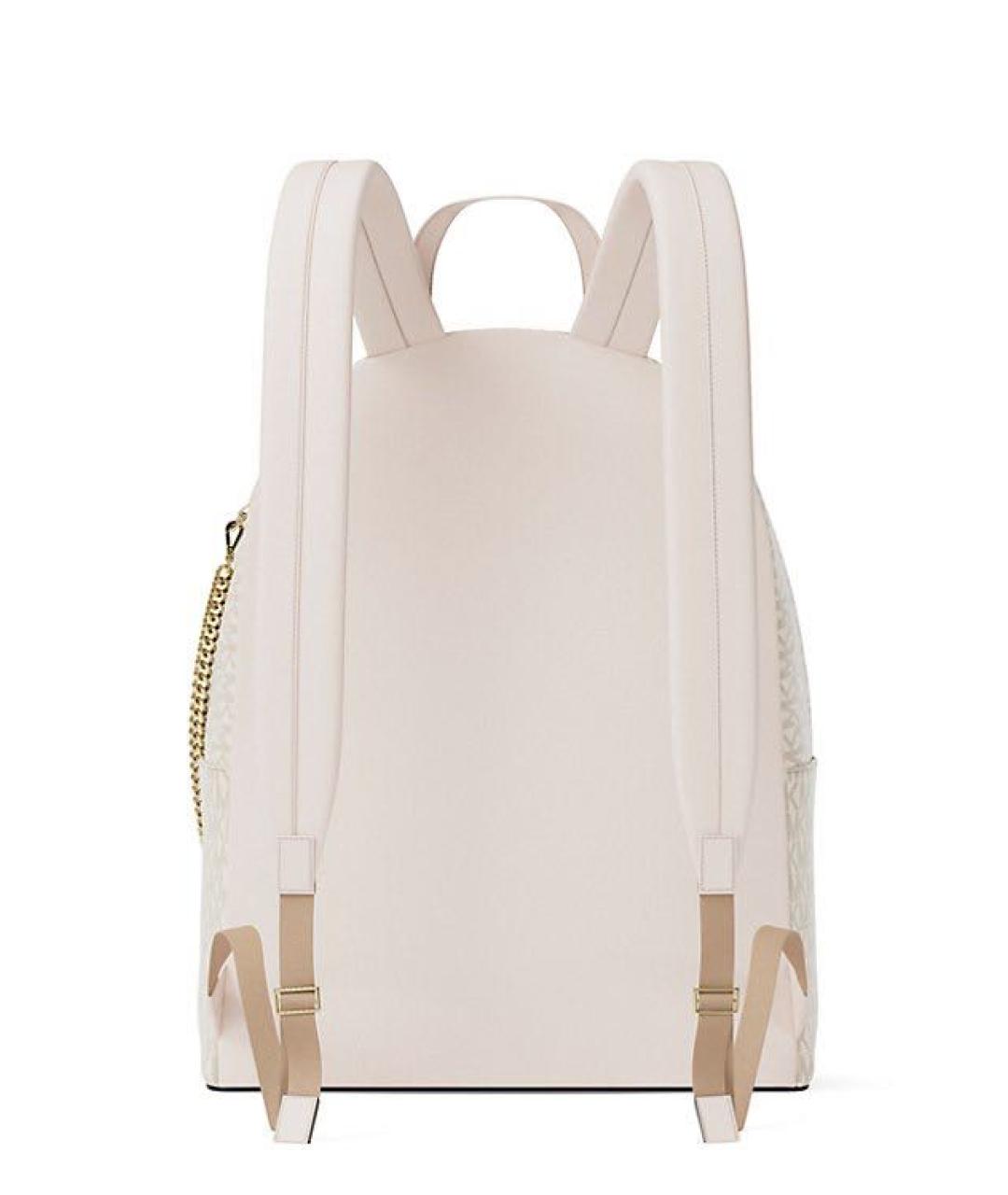 MICHAEL KORS Бежевый рюкзак из искусственной кожи, фото 2