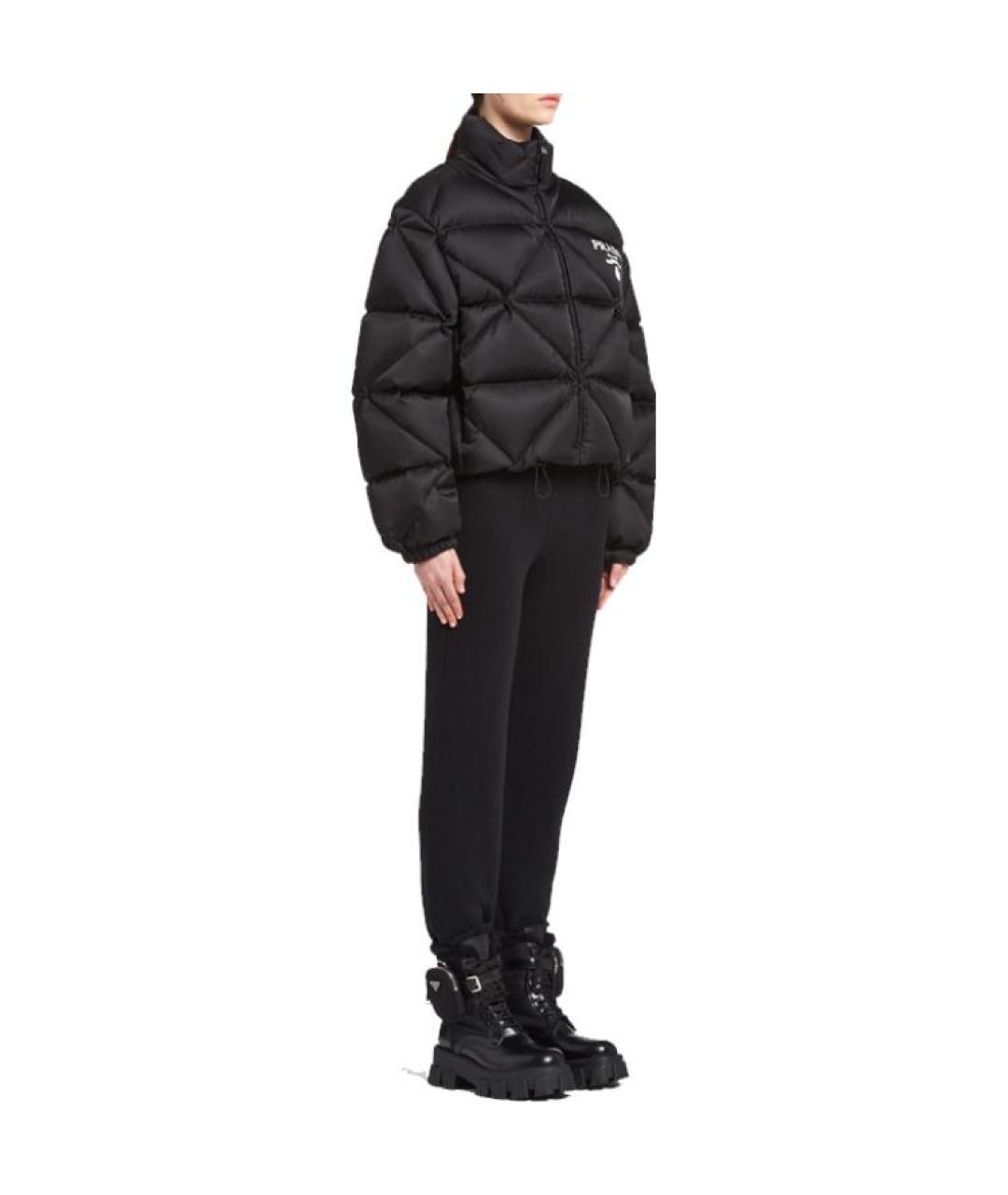 PRADA Черный пуховик, фото 4