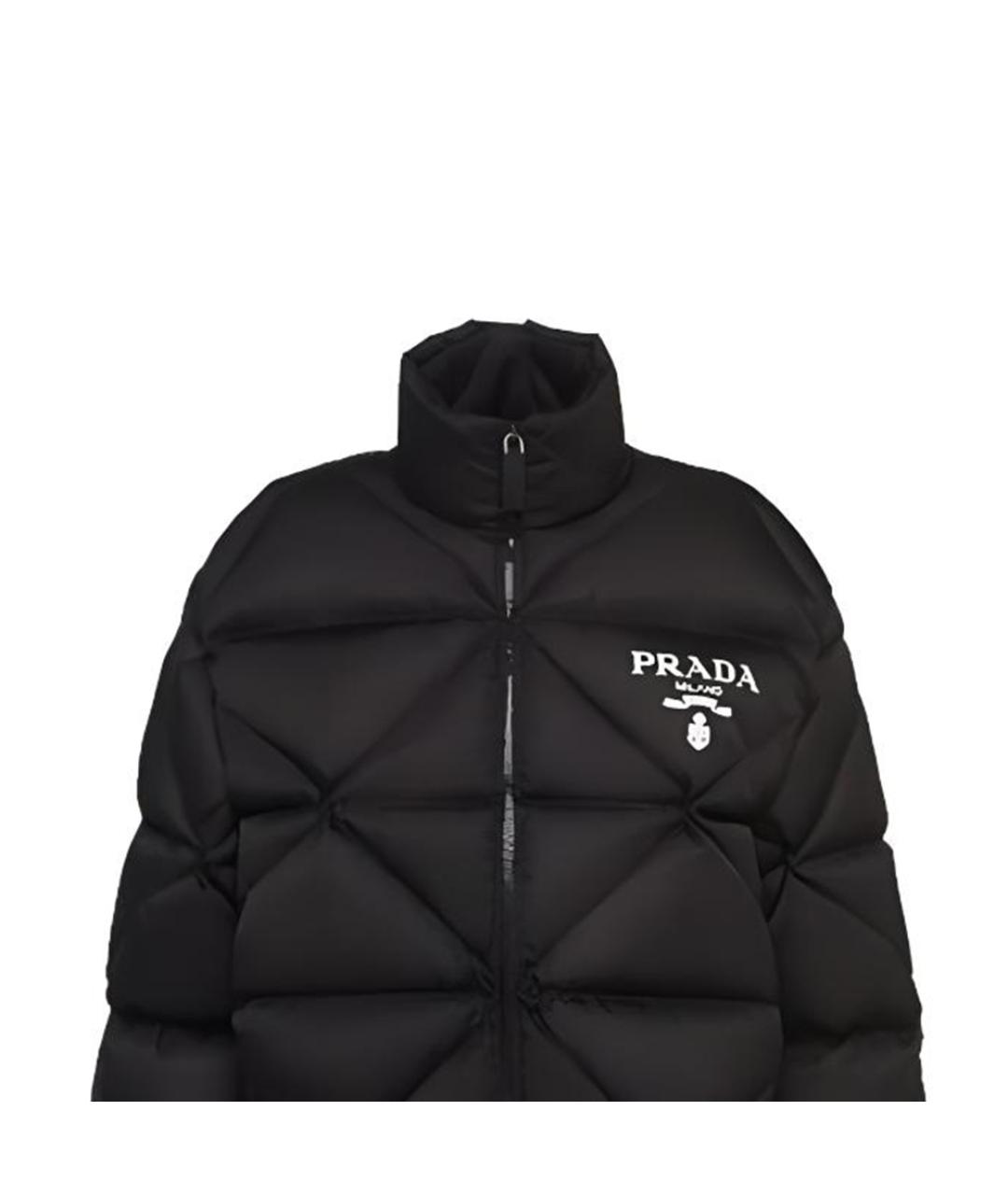 PRADA Черный пуховик, фото 6
