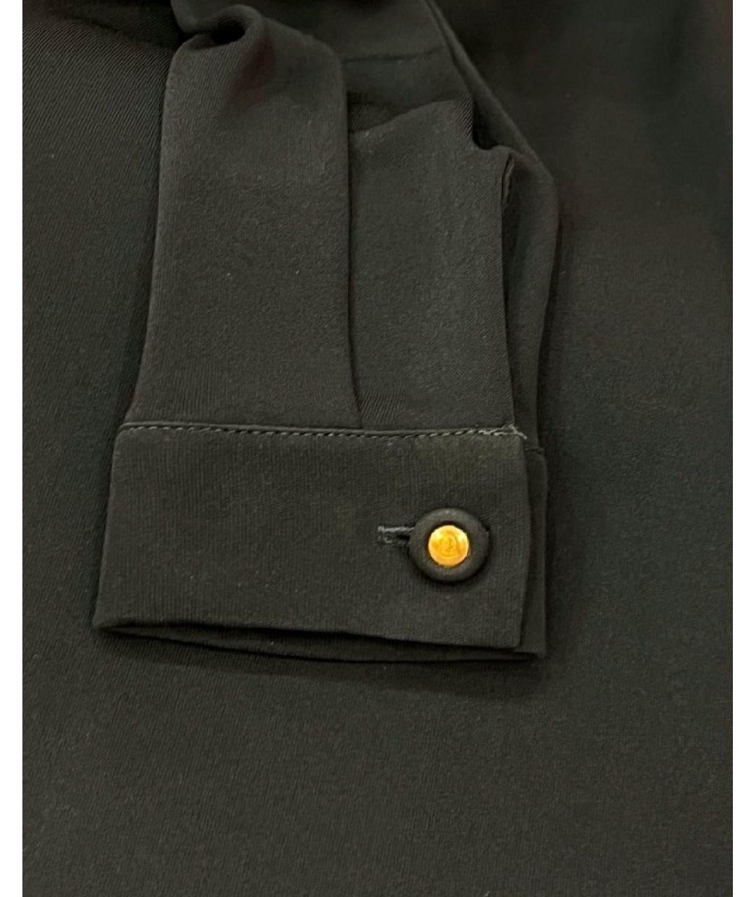 GUCCI Черное вискозное коктейльное платье, фото 5