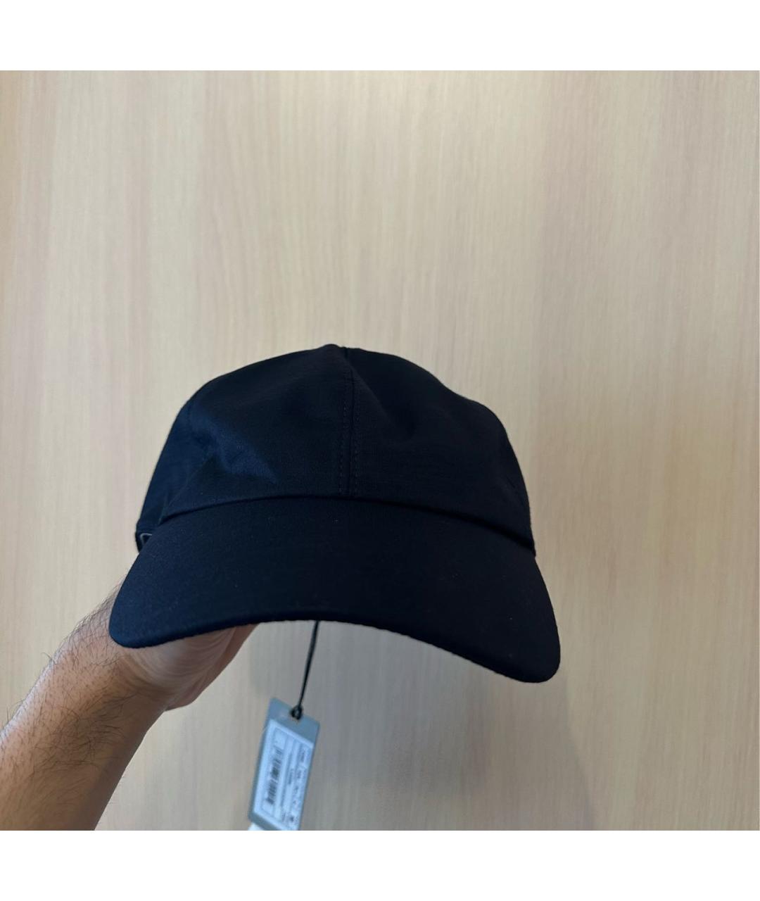 ZEGNA Темно-синяя шерстяная кепка/бейсболка, фото 2