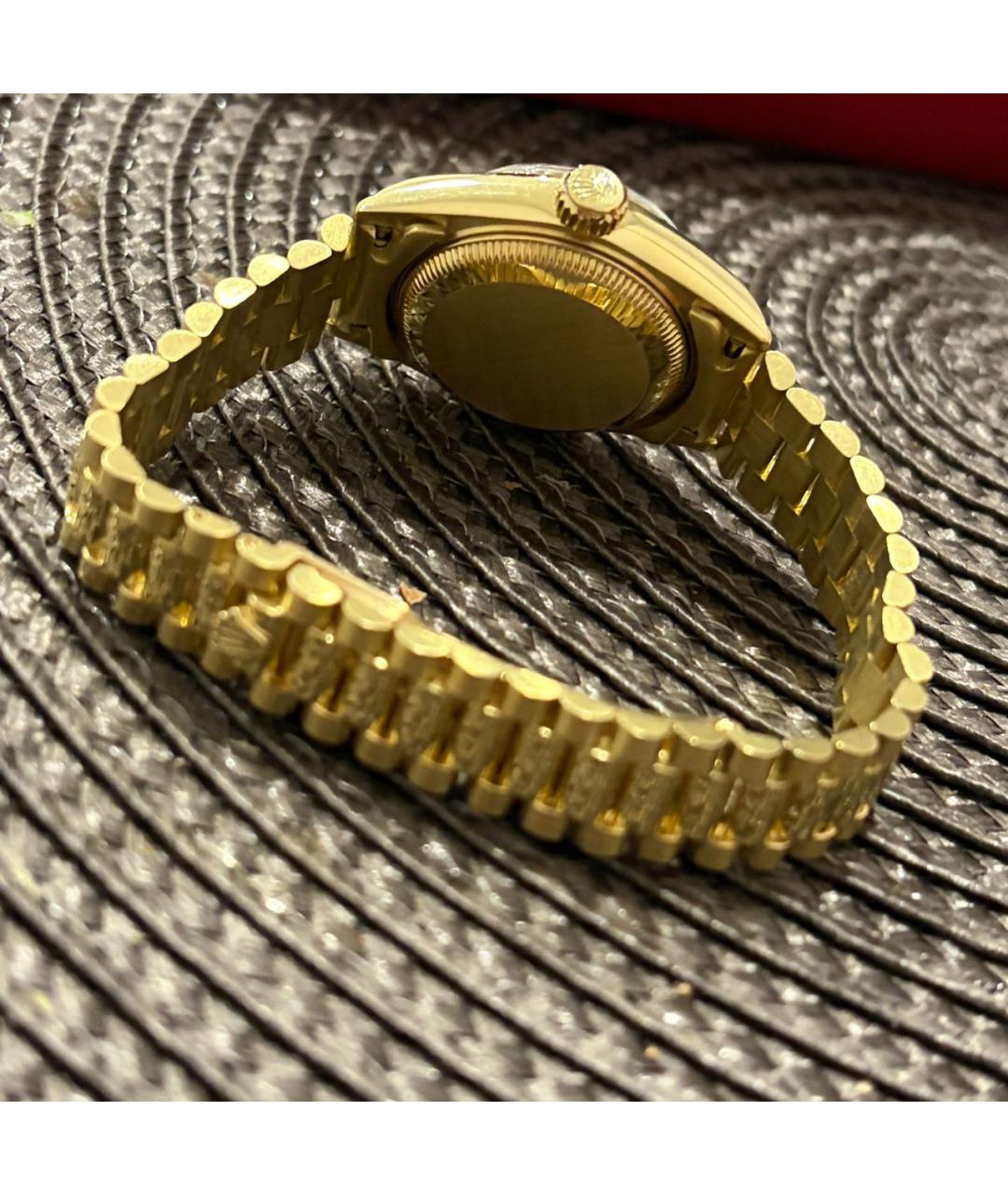 ROLEX Золотые часы из желтого золота, фото 2