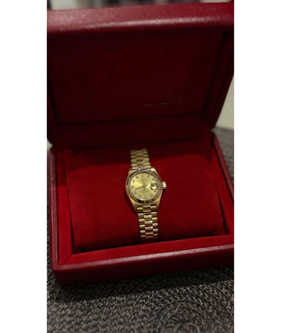 ROLEX Золотые часы из желтого золота, фото 4