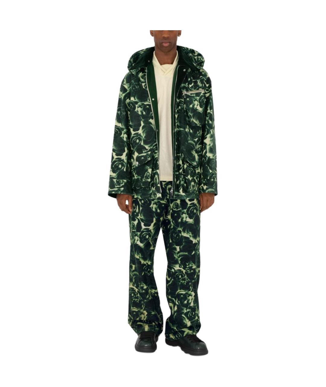 BURBERRY Зеленая куртка, фото 3