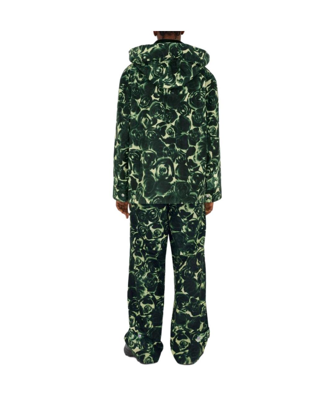 BURBERRY Зеленая куртка, фото 4