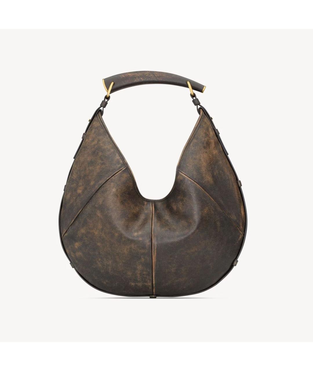 SAINT LAURENT Кожаная сумка тоут, фото 5