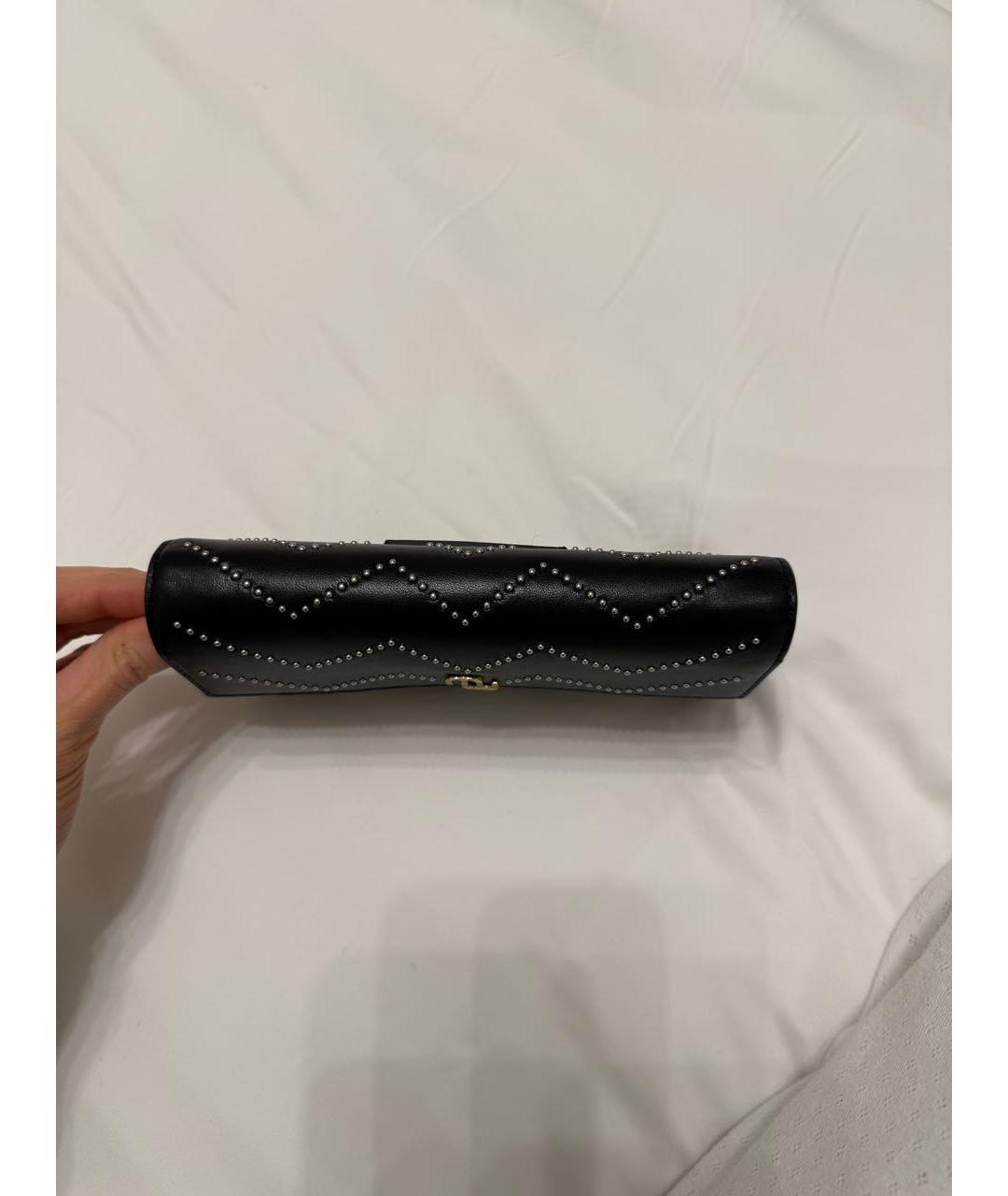 MAJE Черный кожаный кошелек, фото 2