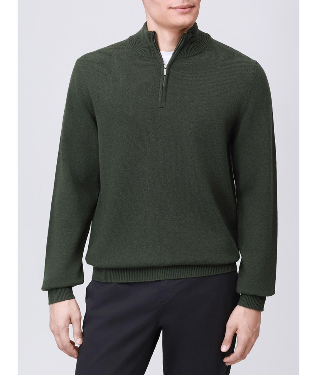 MC2 SAINT BARTH Зеленый шерстяной джемпер / свитер, фото 4