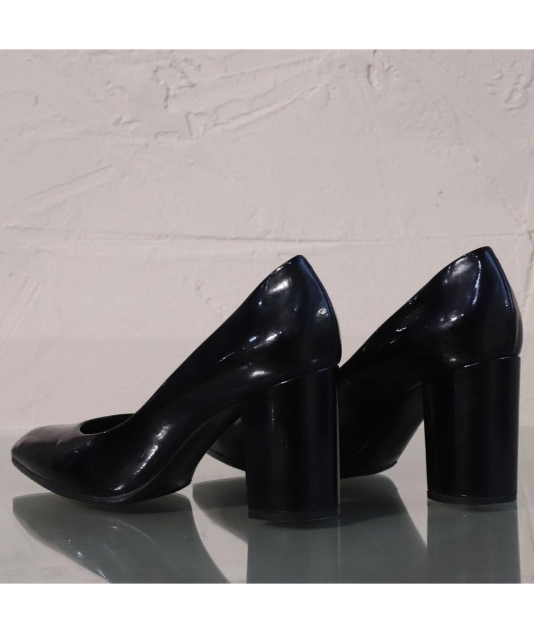 CASADEI Черные туфли из лакированной кожи, фото 5